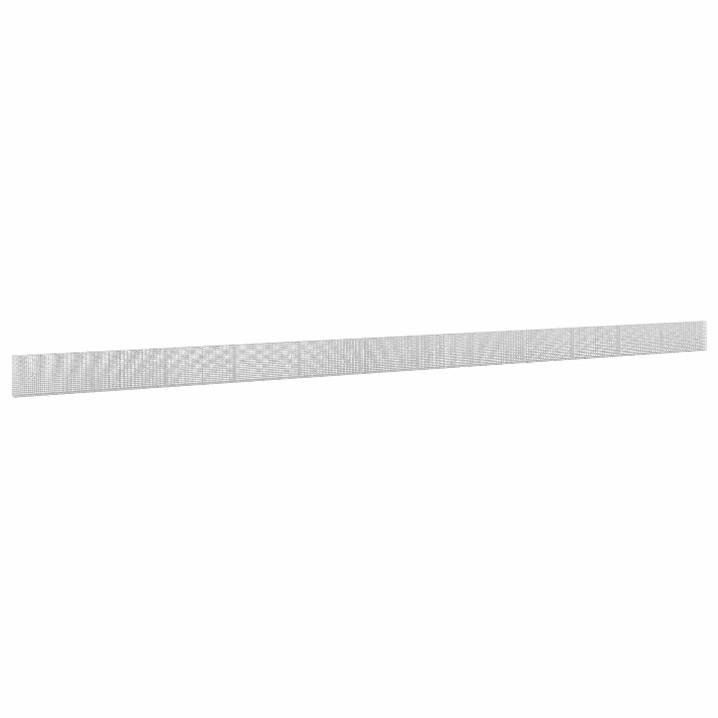 vidaXL Γκαμπιόν με σύρμα 5 mm και πλέγμα 5x2,5 cm 1200x10x50 εκ