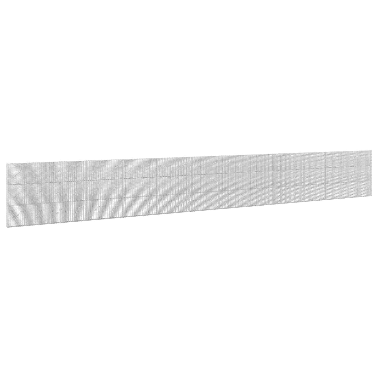 vidaXL Γκαμπιόν με σύρμα 5 mm και πλέγμα 5x2,5 cm 1200x10x150 εκ.