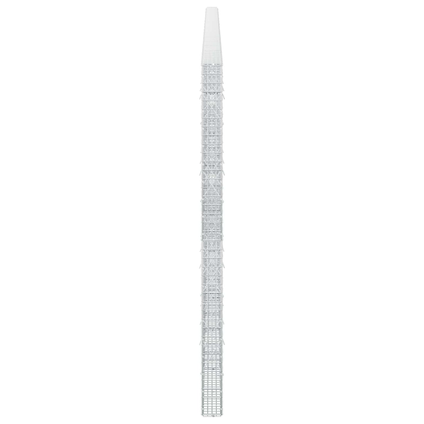 vidaXL Γκαμπιόν με σύρμα 5 mm και πλέγμα 5x2,5 cm 750x10x200 εκ