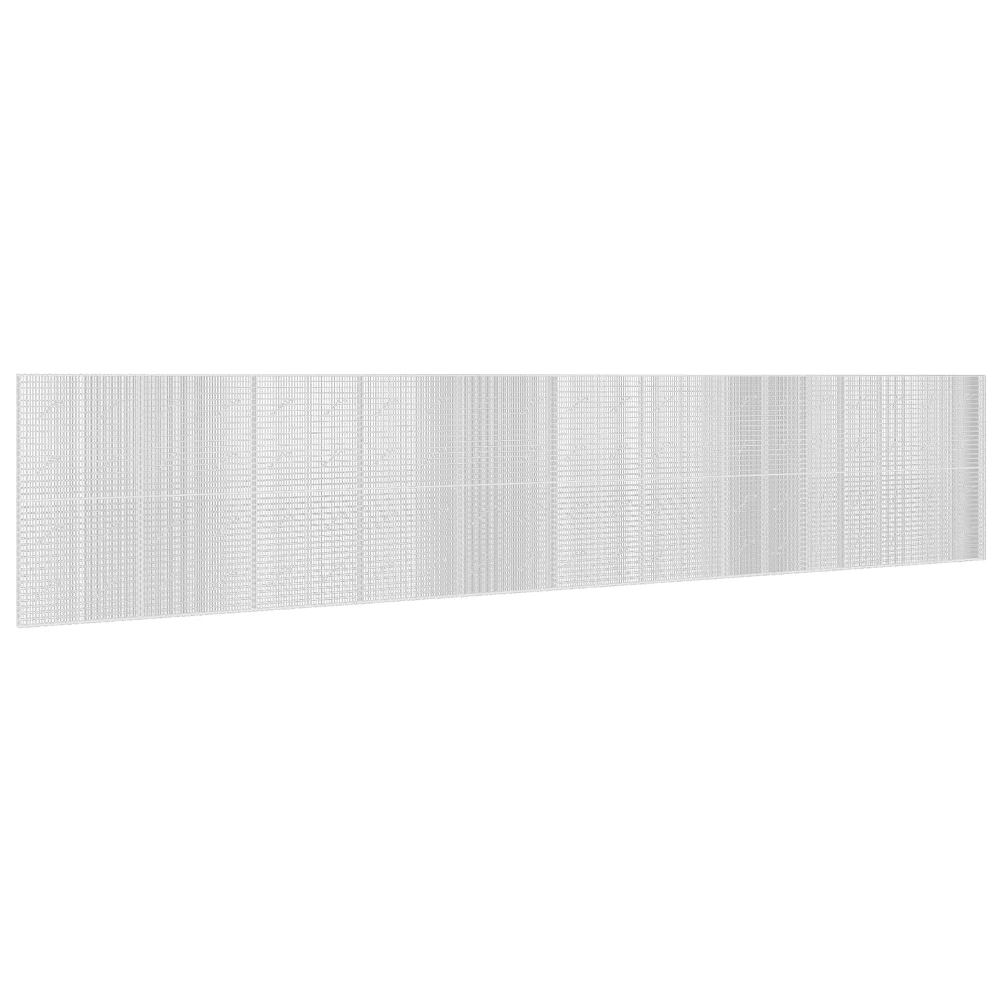 vidaXL Γκαμπιόν με σύρμα 5 mm και πλέγμα 5x2,5 cm 1050x10x200 εκ