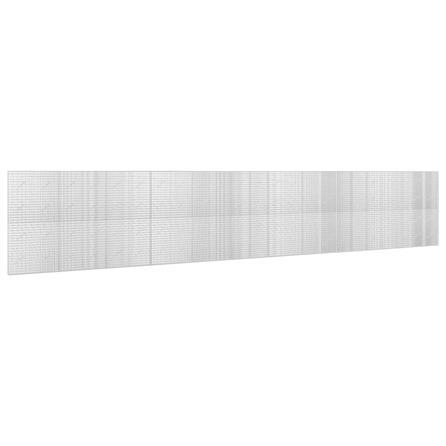 vidaXL Γκαμπιόν με σύρμα 5 mm και πλέγμα 5x2,5 cm 1150x10x200 εκ