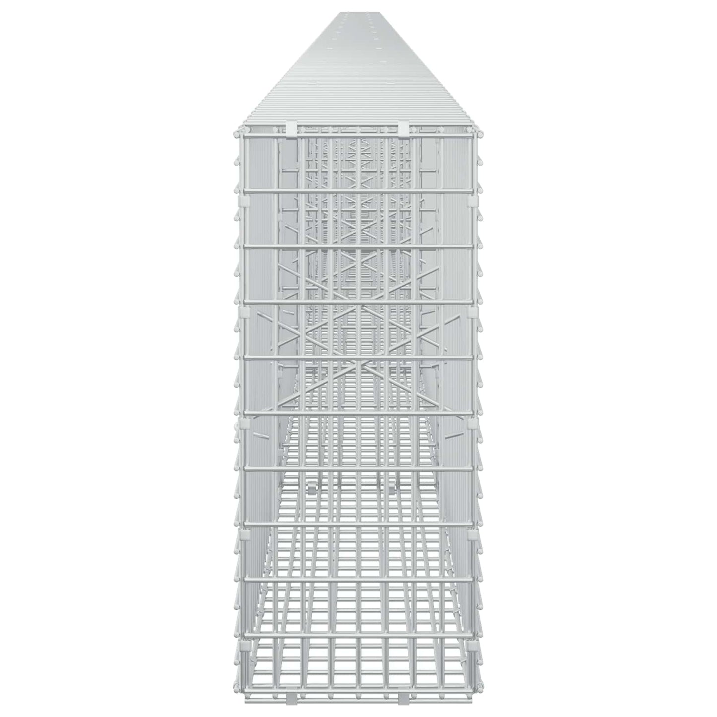 vidaXL Γκαμπιόν με σύρμα 5 mm και πλέγμα 5x2,5 cm 1150x20x50 εκ