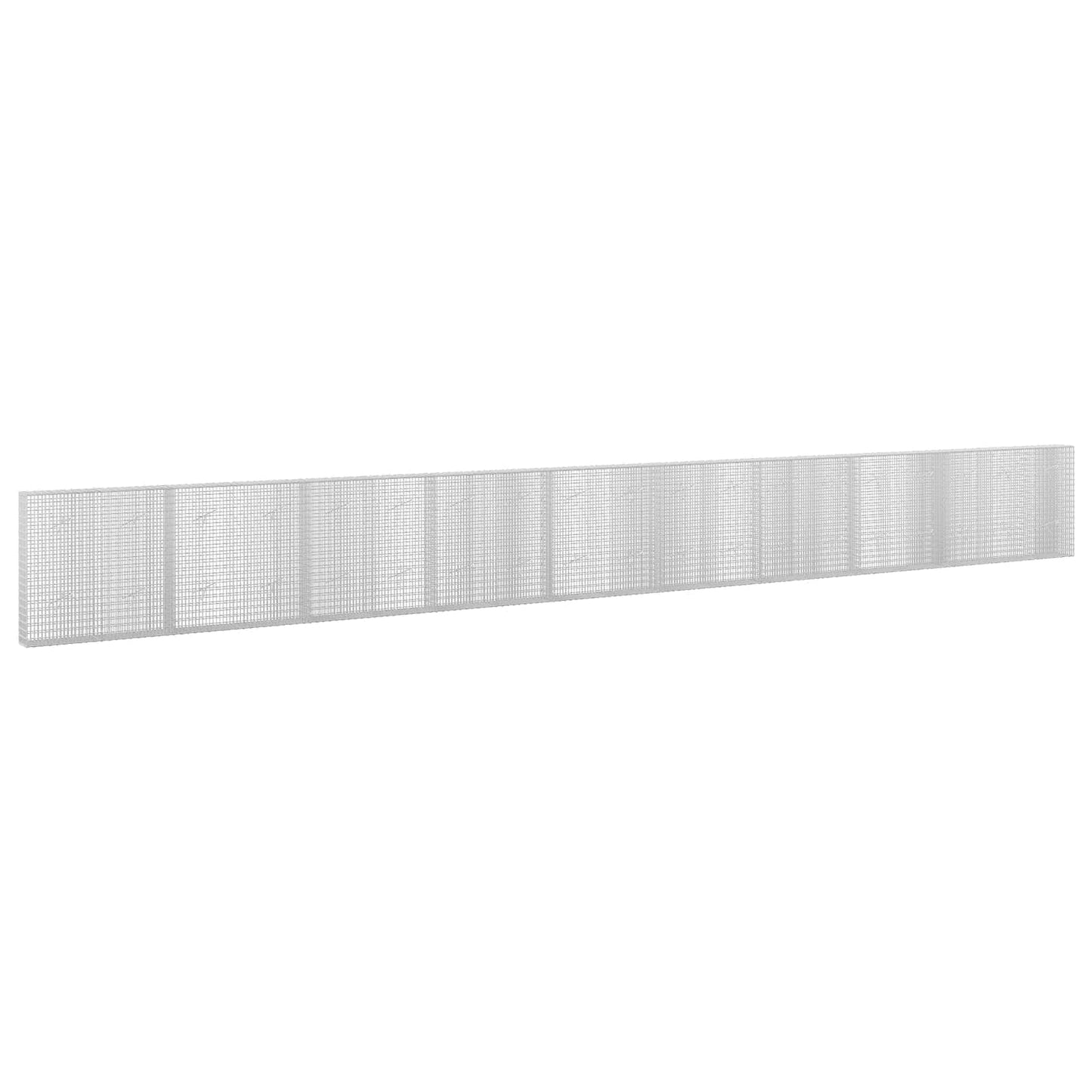vidaXL Γκαμπιόν με σύρμα 5 mm και πλέγμα 5x2,5 cm 950x20x100 εκ.