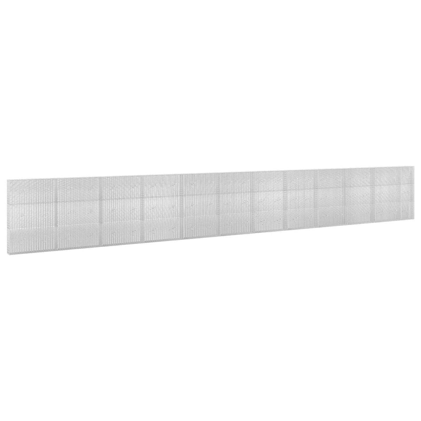 vidaXL Γκαμπιόν με σύρμα 5 mm και πλέγμα 5x2,5 cm 1150x20x150 εκ