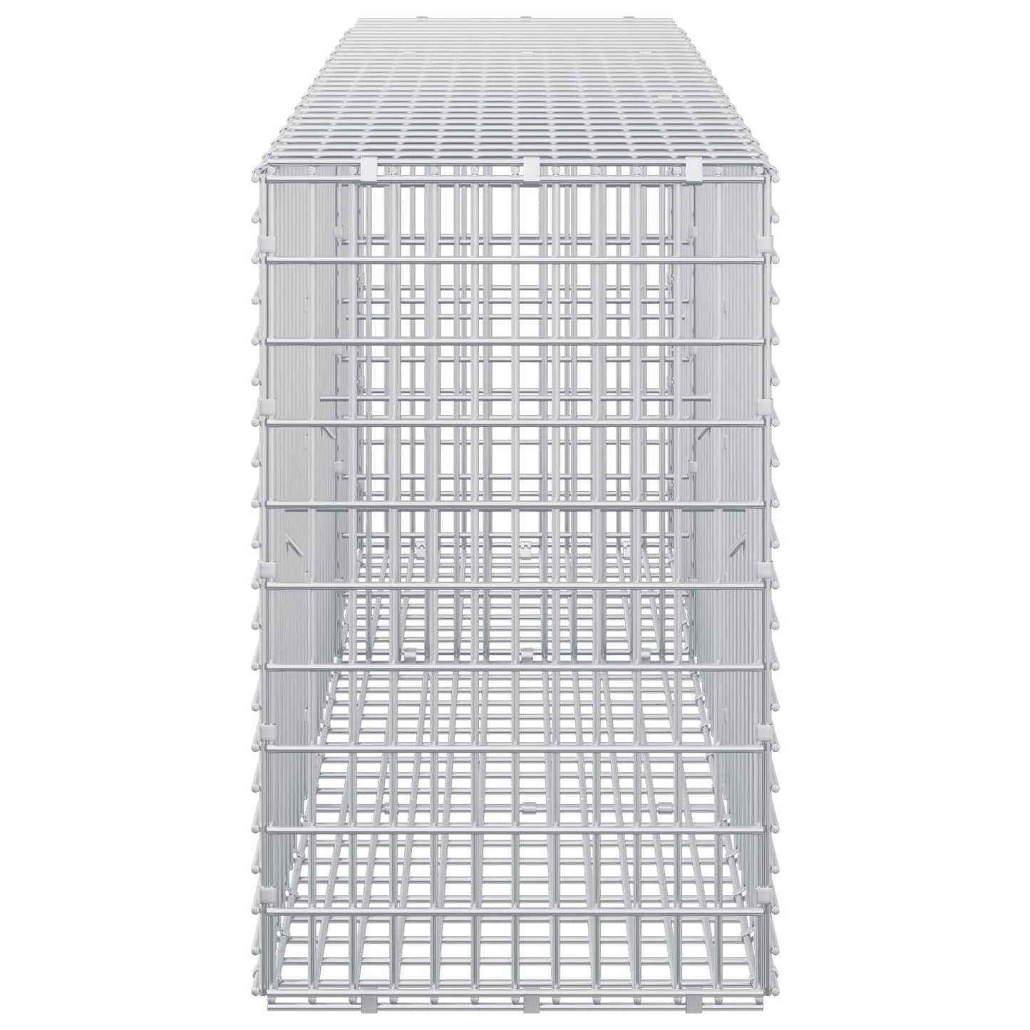 vidaXL Γκαμπιόν με σύρμα 5 mm και πλέγμα 5x2,5 cm 150x30x50 εκ