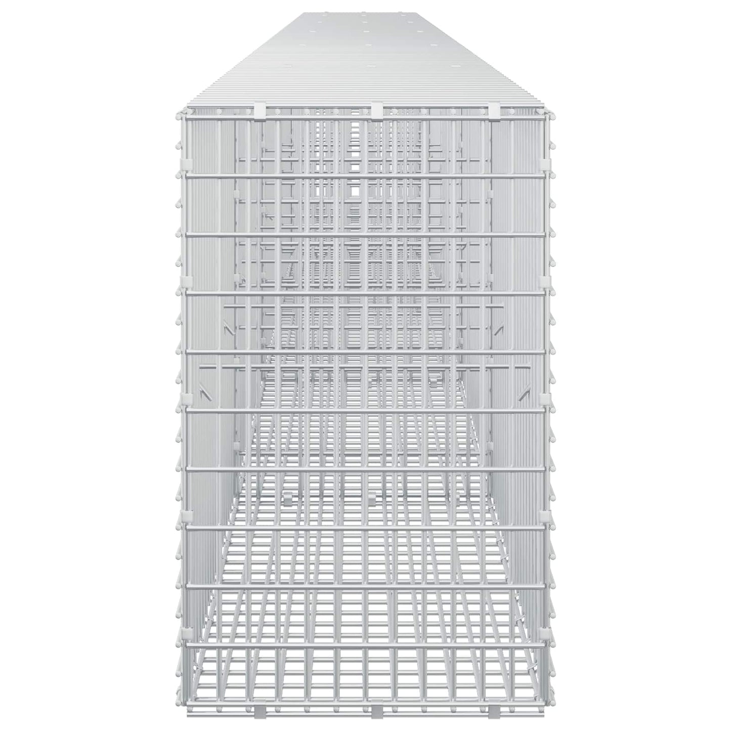 vidaXL Γκαμπιόν με σύρμα 5 mm και πλέγμα 5x2,5 cm 550x30x50 εκ