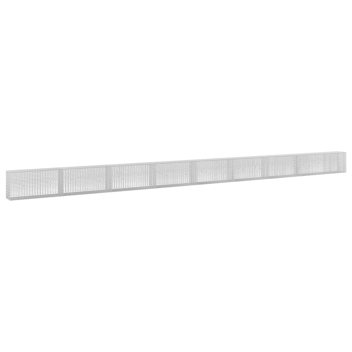 vidaXL Γκαμπιόν με σύρμα 5 mm και πλέγμα 5x2,5 cm 850x30x50 εκ