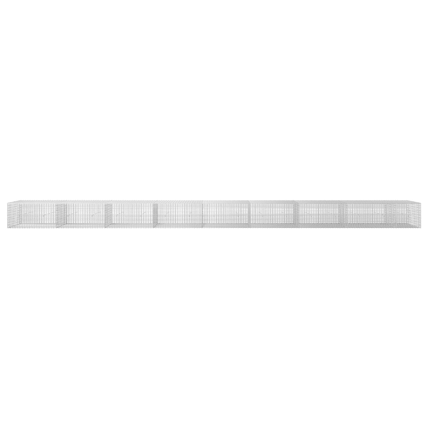 vidaXL Γκαμπιόν με σύρμα 5 mm και πλέγμα 5x2,5 cm 850x30x50 εκ