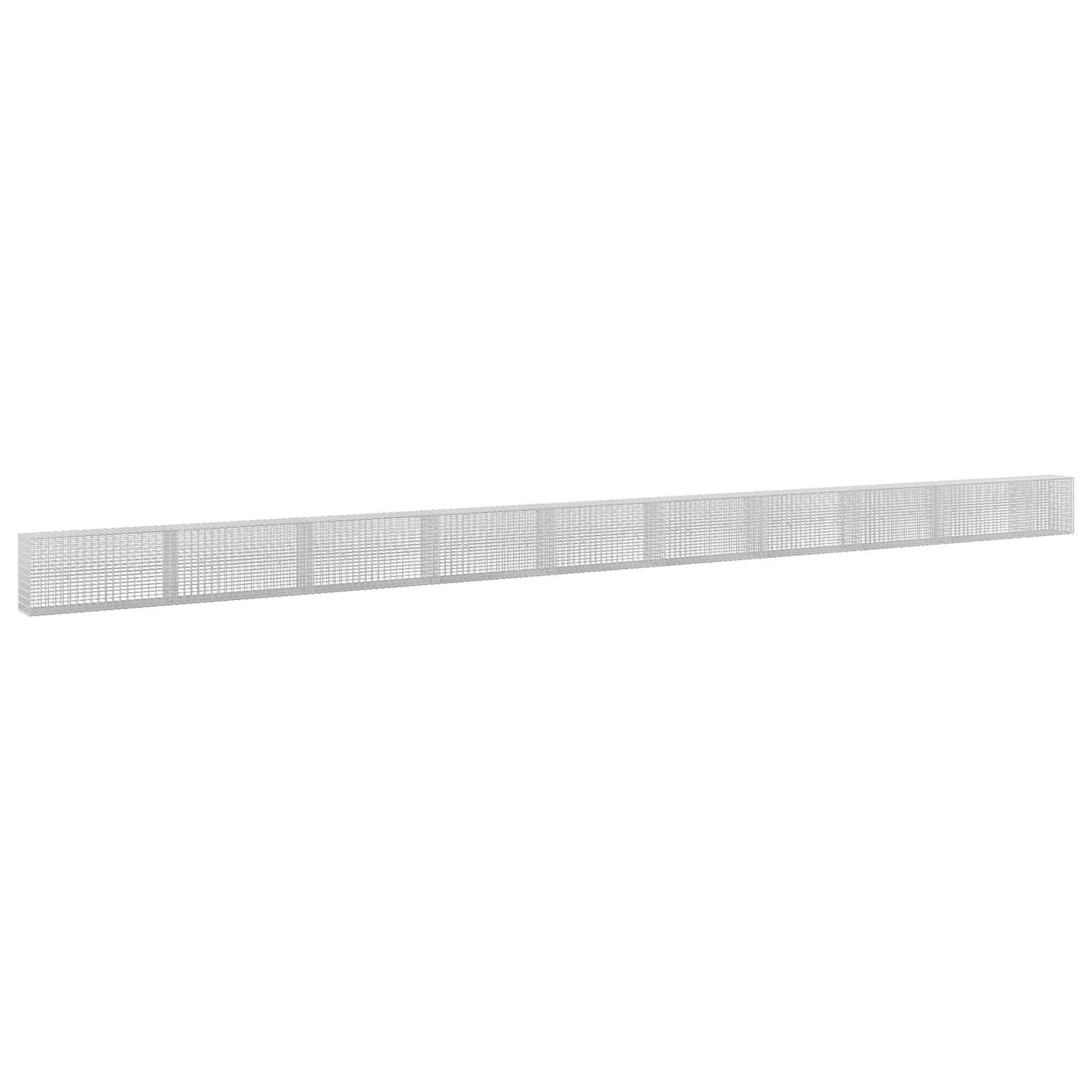vidaXL Γκαμπιόν με σύρμα 5 mm και πλέγμα 5x2,5 cm 950x30x50 εκ.