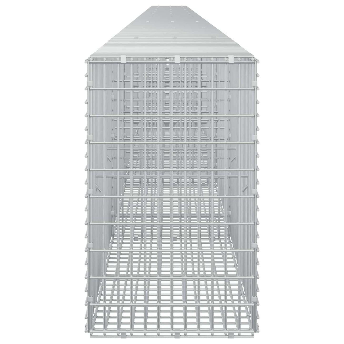 vidaXL Γκαμπιόν με σύρμα 5 mm και πλέγμα 5x2,5 cm 950x30x50 εκ.
