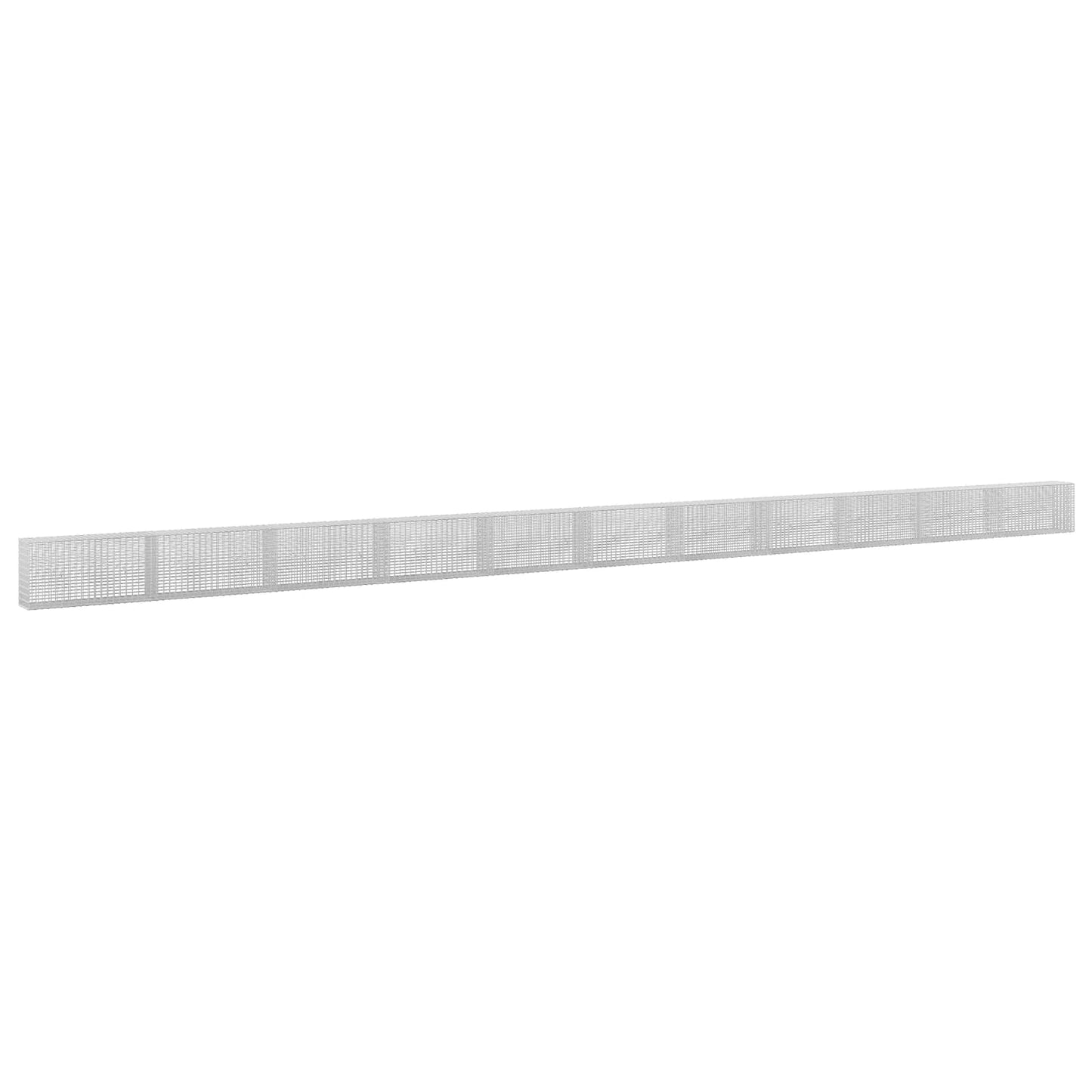 vidaXL Γκαμπιόν με σύρμα 5 mm και πλέγμα 5x2,5 cm 1100x30x50 εκ
