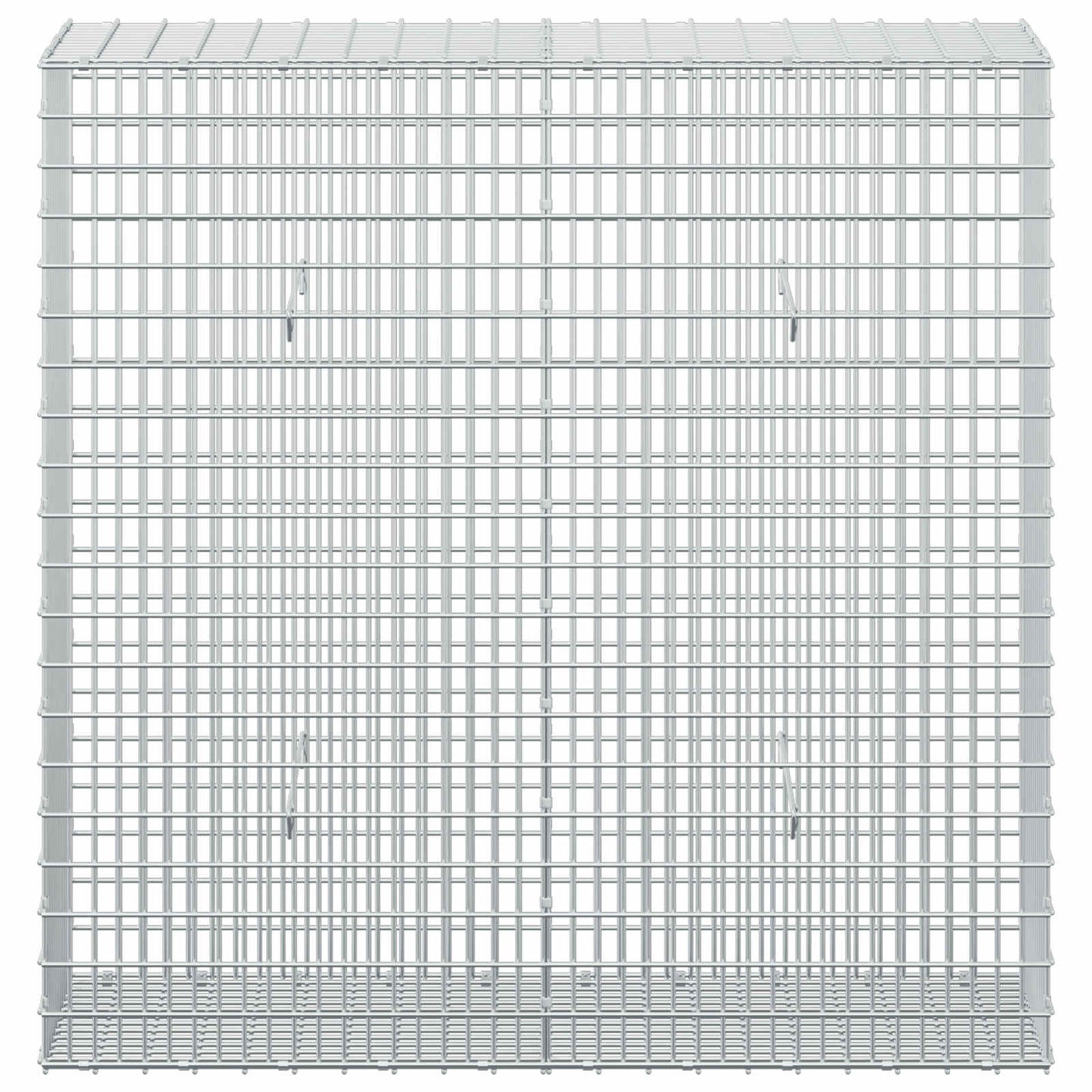 vidaXL Γκαμπιόν με σύρμα 5 mm και πλέγμα 5x2,5 cm 100x30x100 εκ