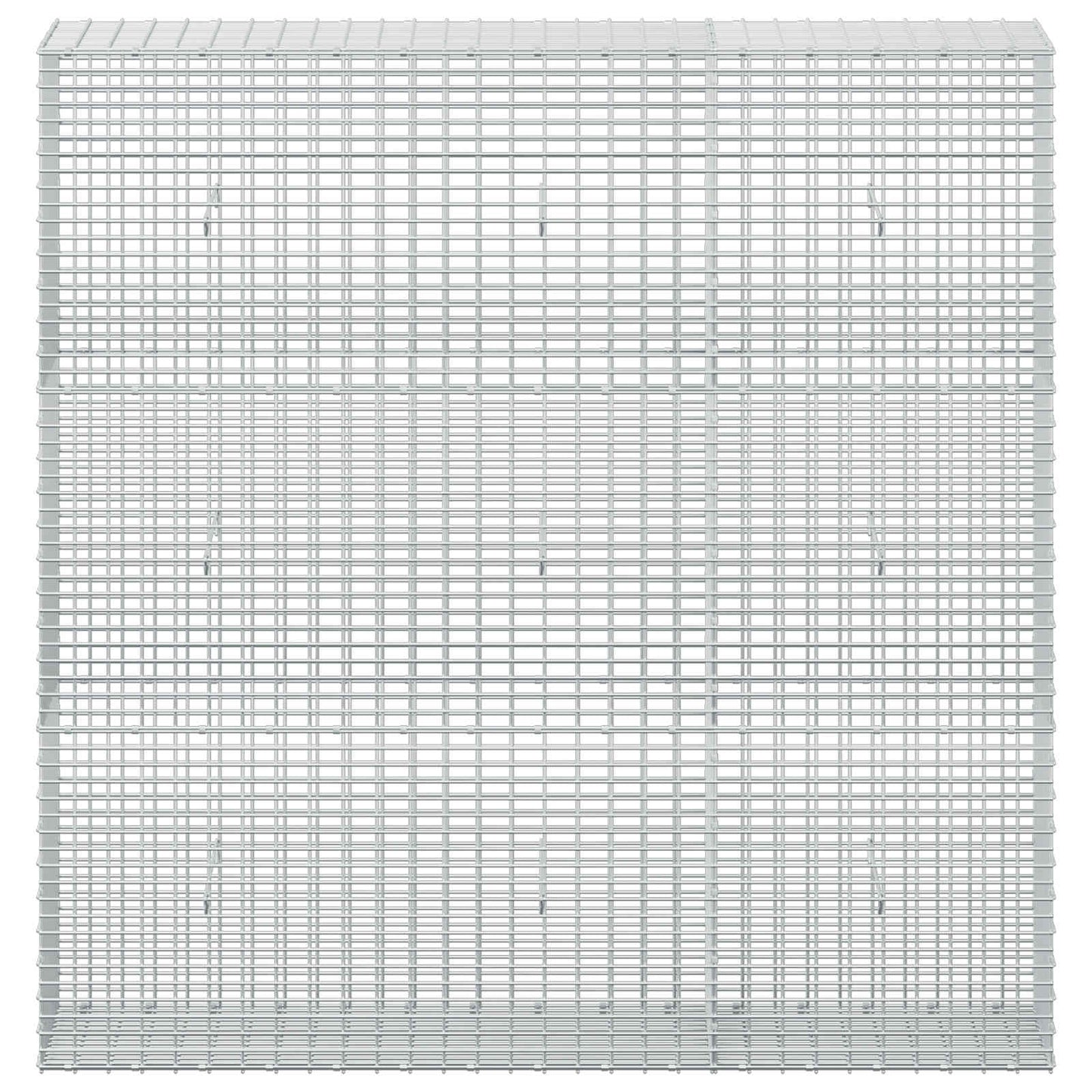 vidaXL Γκαμπιόν με σύρμα 5 mm και πλέγμα 5x2,5 cm 150x30x150 εκ