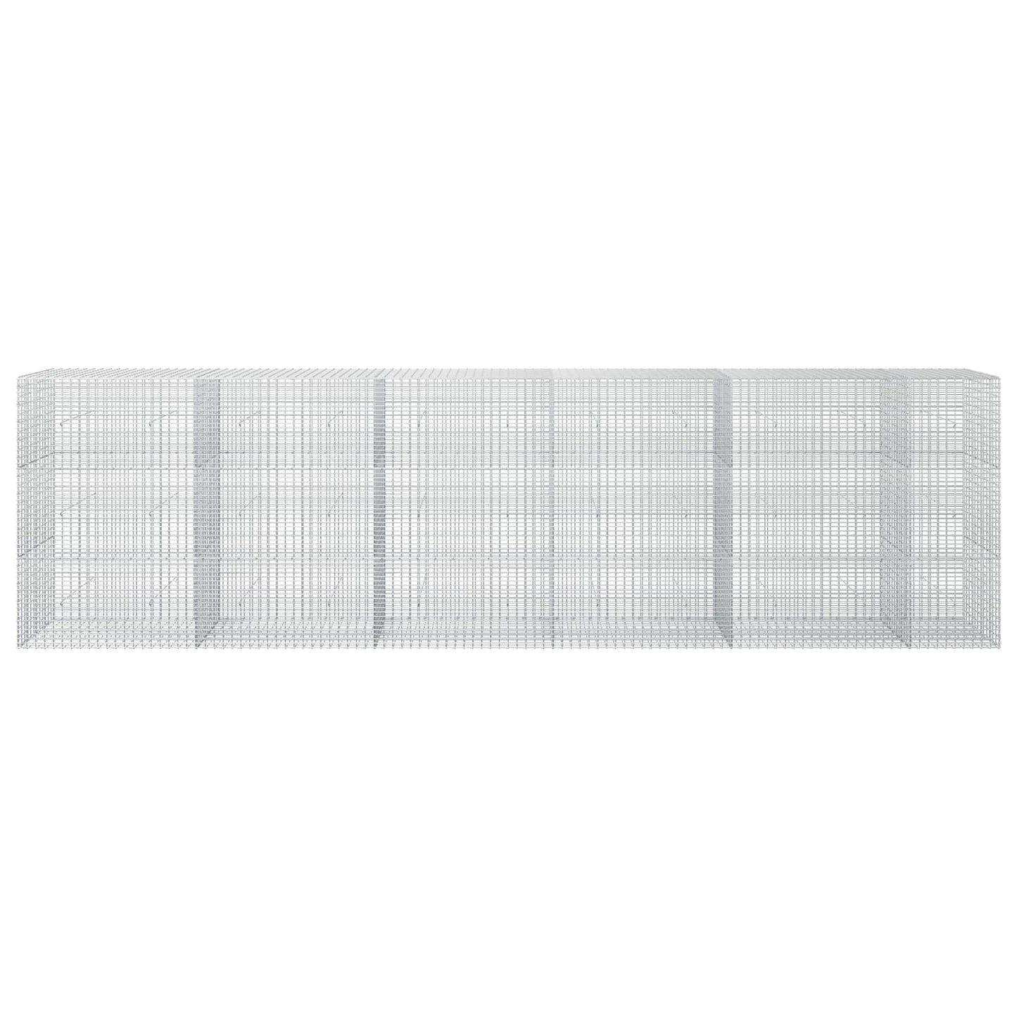 vidaXL Γκαμπιόν με σύρμα 5 mm και πλέγμα 5x2,5 cm 550x30x150 εκ