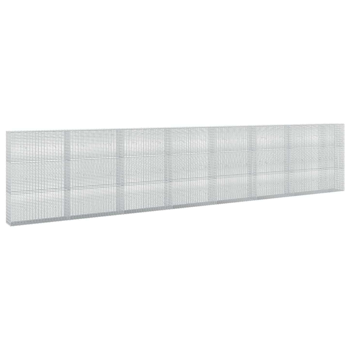 vidaXL Γκαμπιόν με σύρμα 5 mm και πλέγμα 5x2,5 cm 750x30x150 εκ