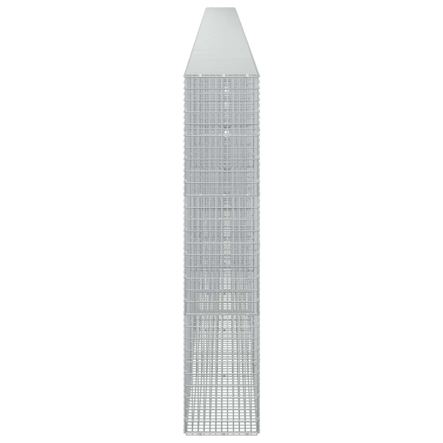 vidaXL Γκαμπιόν με σύρμα 5 mm και πλέγμα 5x2,5 cm 1100x30x150 εκ