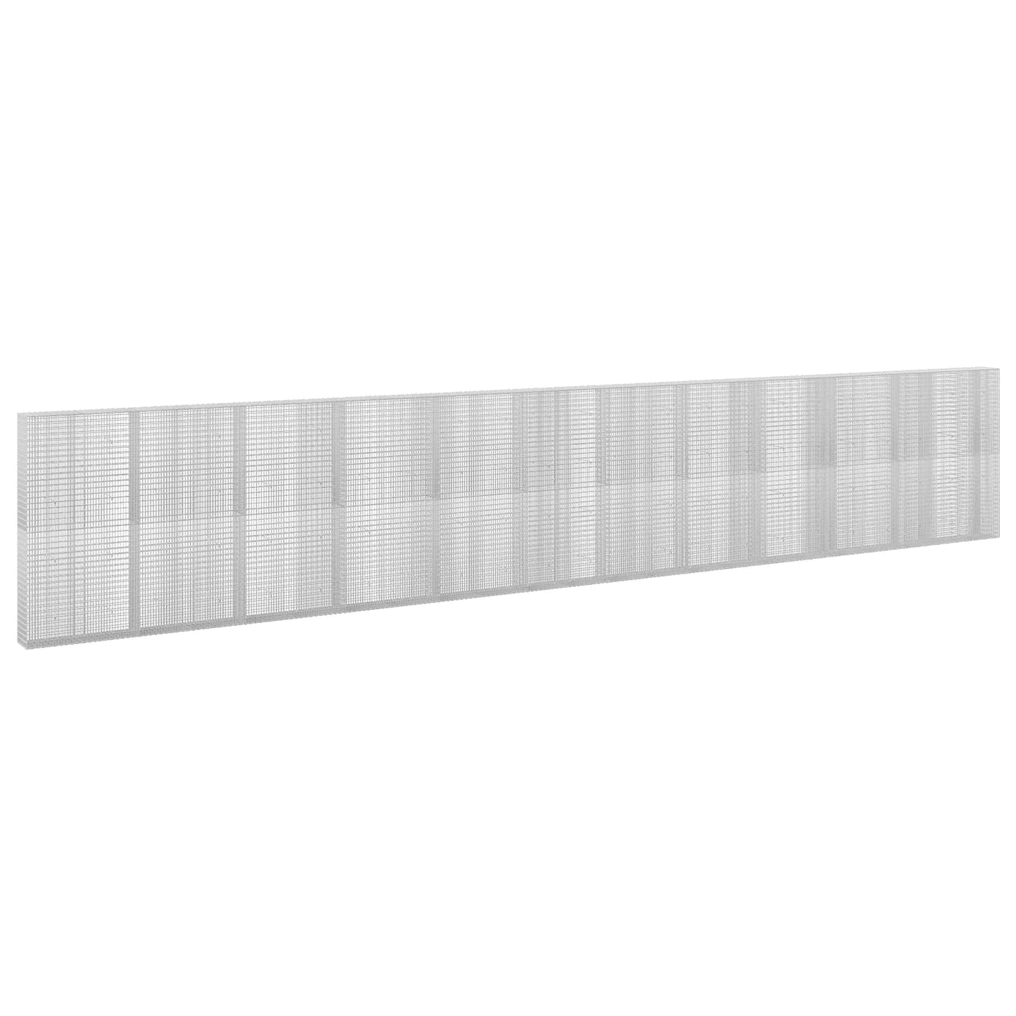 vidaXL Γκαμπιόν με σύρμα 5 mm και πλέγμα 5x2,5 cm 1150x30x200 εκ