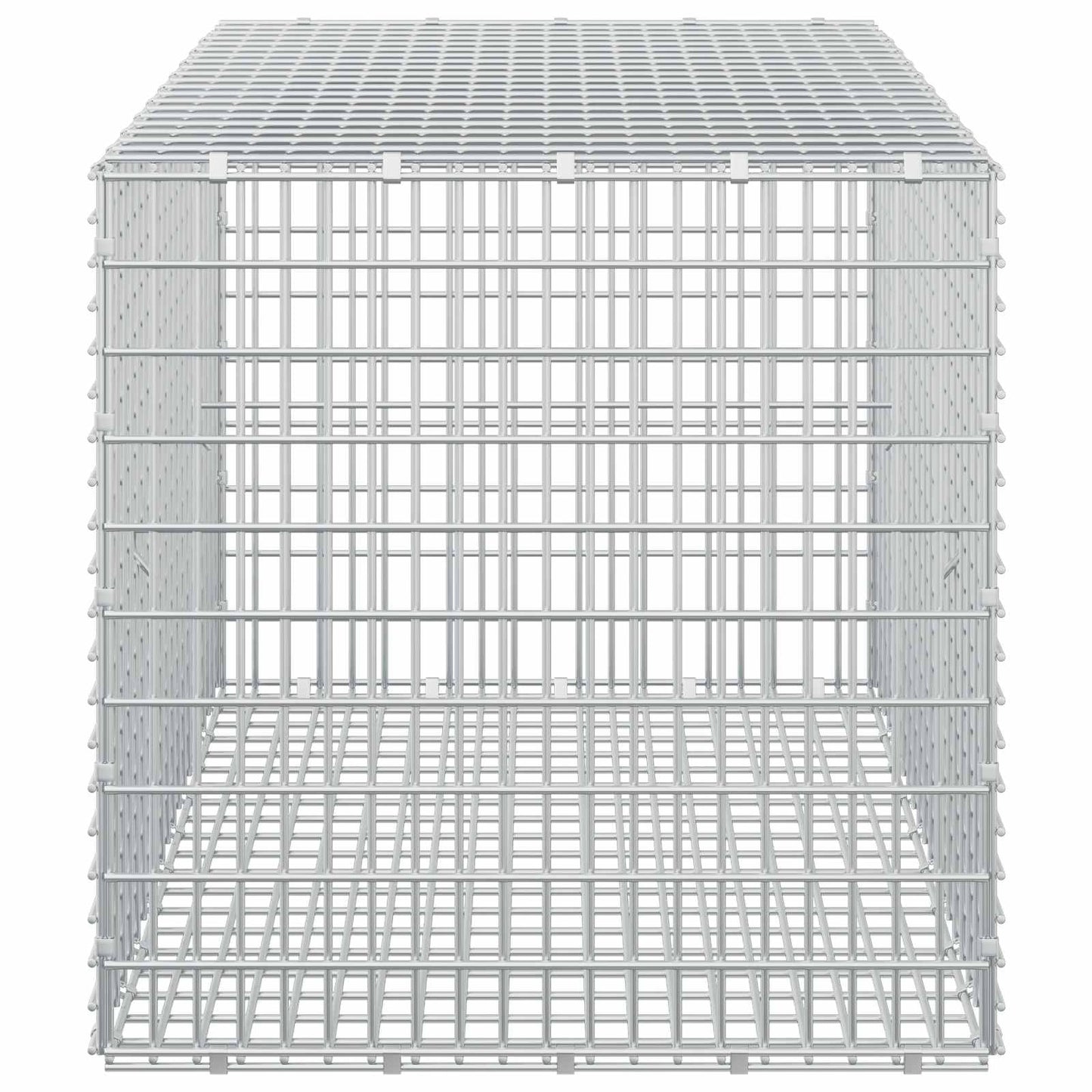 vidaXL Γκαμπιόν με σύρμα 5 mm και πλέγμα 5x2,5 cm 100x50x50 εκ
