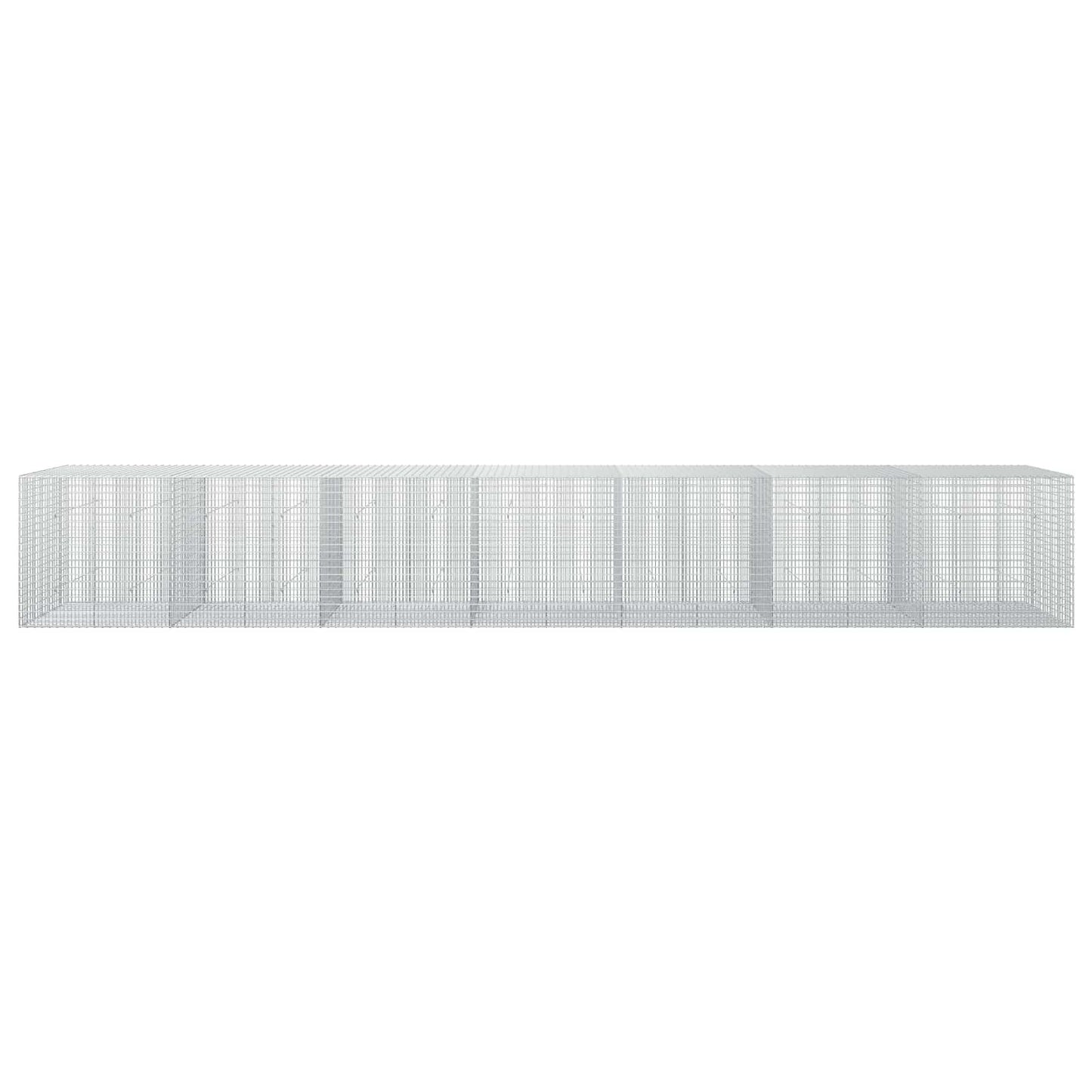 vidaXL Γκαμπιόν με σύρμα 5 mm και πλέγμα 5x2,5 cm 700x50x100 εκ