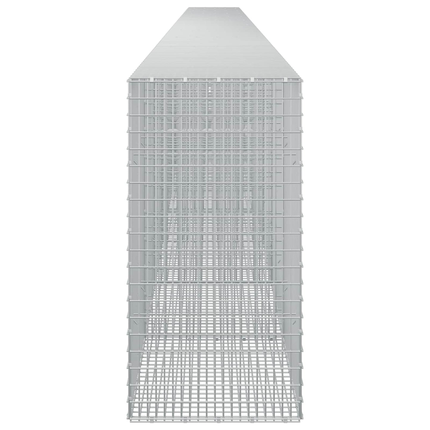 vidaXL Γκαμπιόν με σύρμα 5 mm και πλέγμα 5x2,5 cm 1050x50x100 εκ