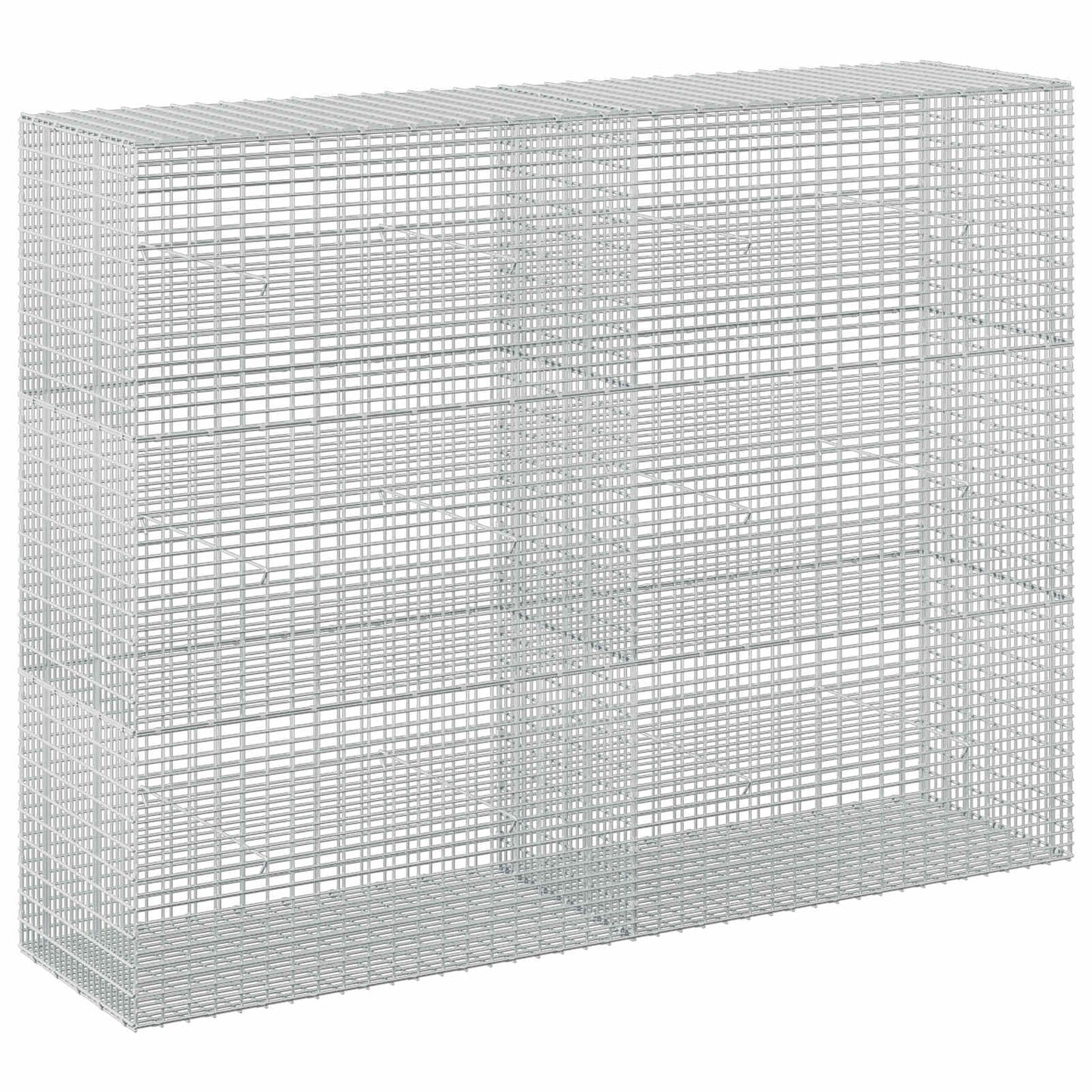 vidaXL Γκαμπιόν με σύρμα 5 mm και πλέγμα 5x2,5 cm 200x50x150 εκ