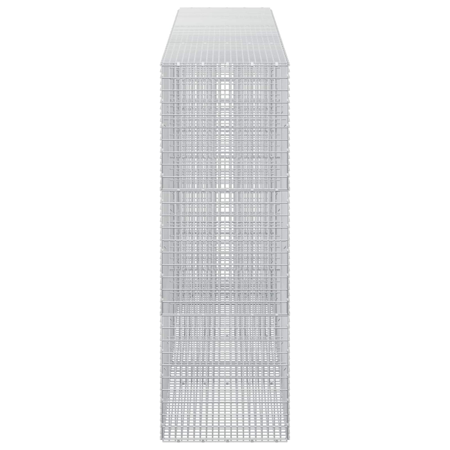vidaXL Γκαμπιόν με σύρμα 5 mm και πλέγμα 5x2,5 cm 350x50x150 εκ