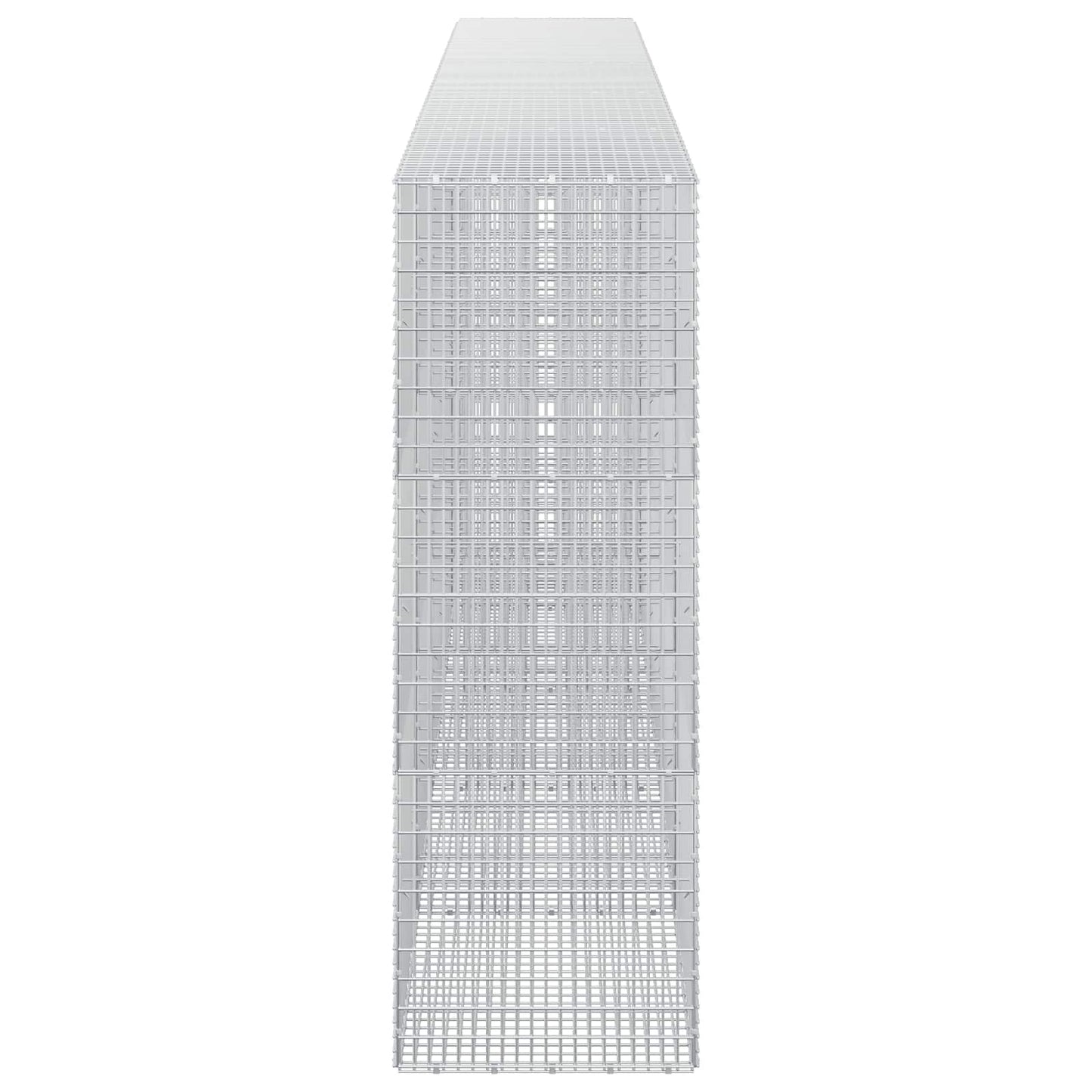 vidaXL Γκαμπιόν με σύρμα 5 mm και πλέγμα 5x2,5 cm 500x50x150 εκ