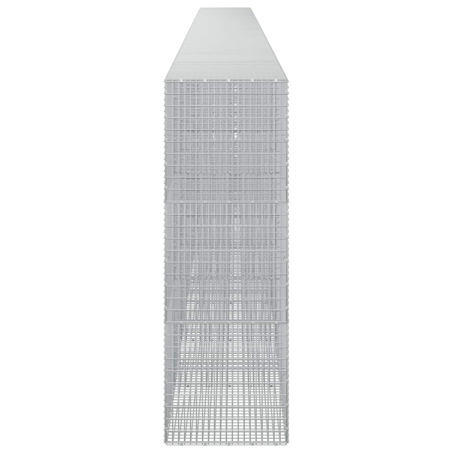 vidaXL Γκαμπιόν με σύρμα 5 mm και πλέγμα 5x2,5 cm 1050x50x150 εκ