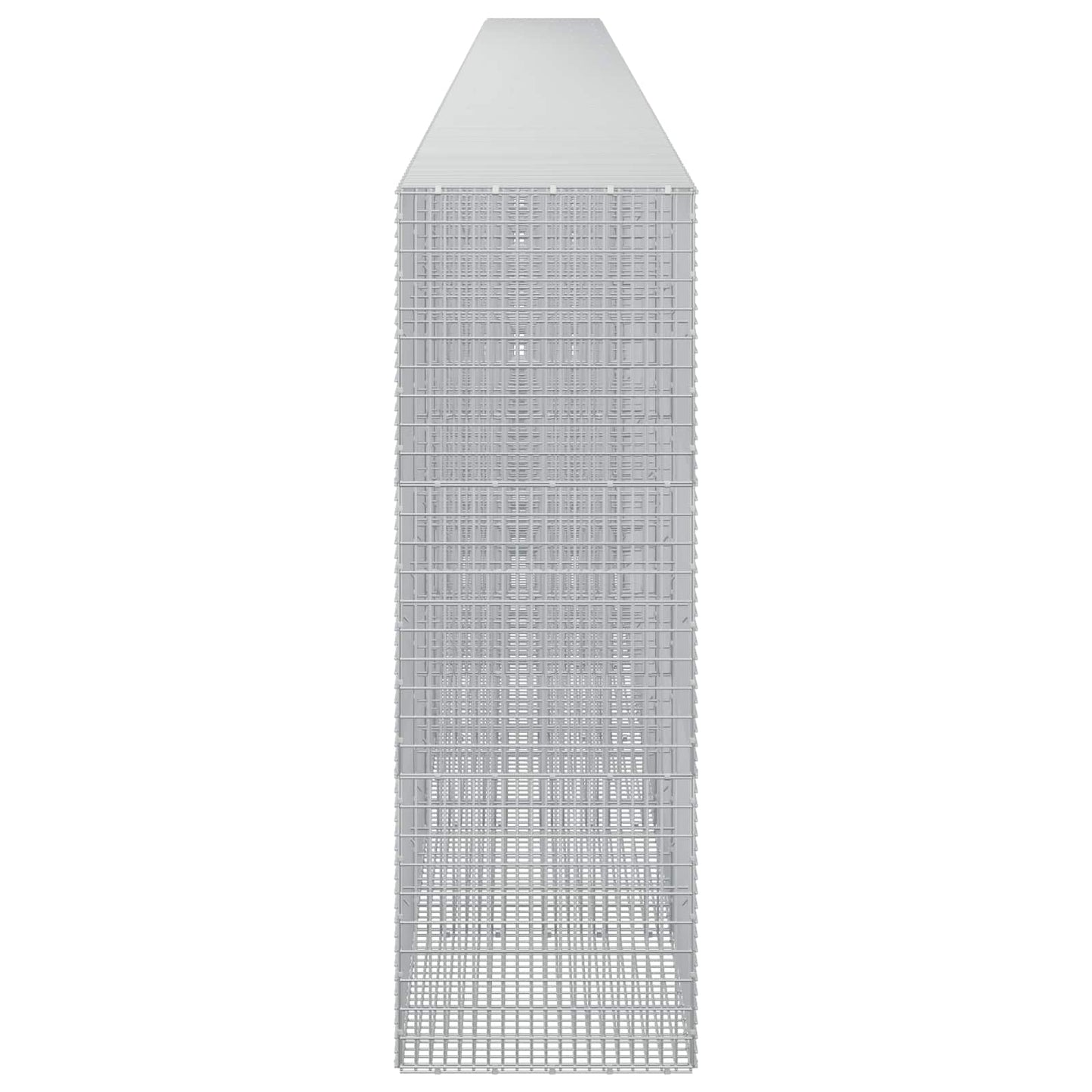 vidaXL Γκαμπιόν με σύρμα 5 mm και πλέγμα 5x2,5 cm 1200x50x150 εκ.