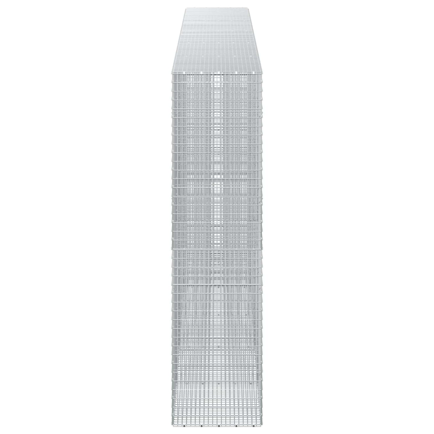 vidaXL Γκαμπιόν με σύρμα 5 mm και πλέγμα 5x2,5 cm 550x50x200 εκ.