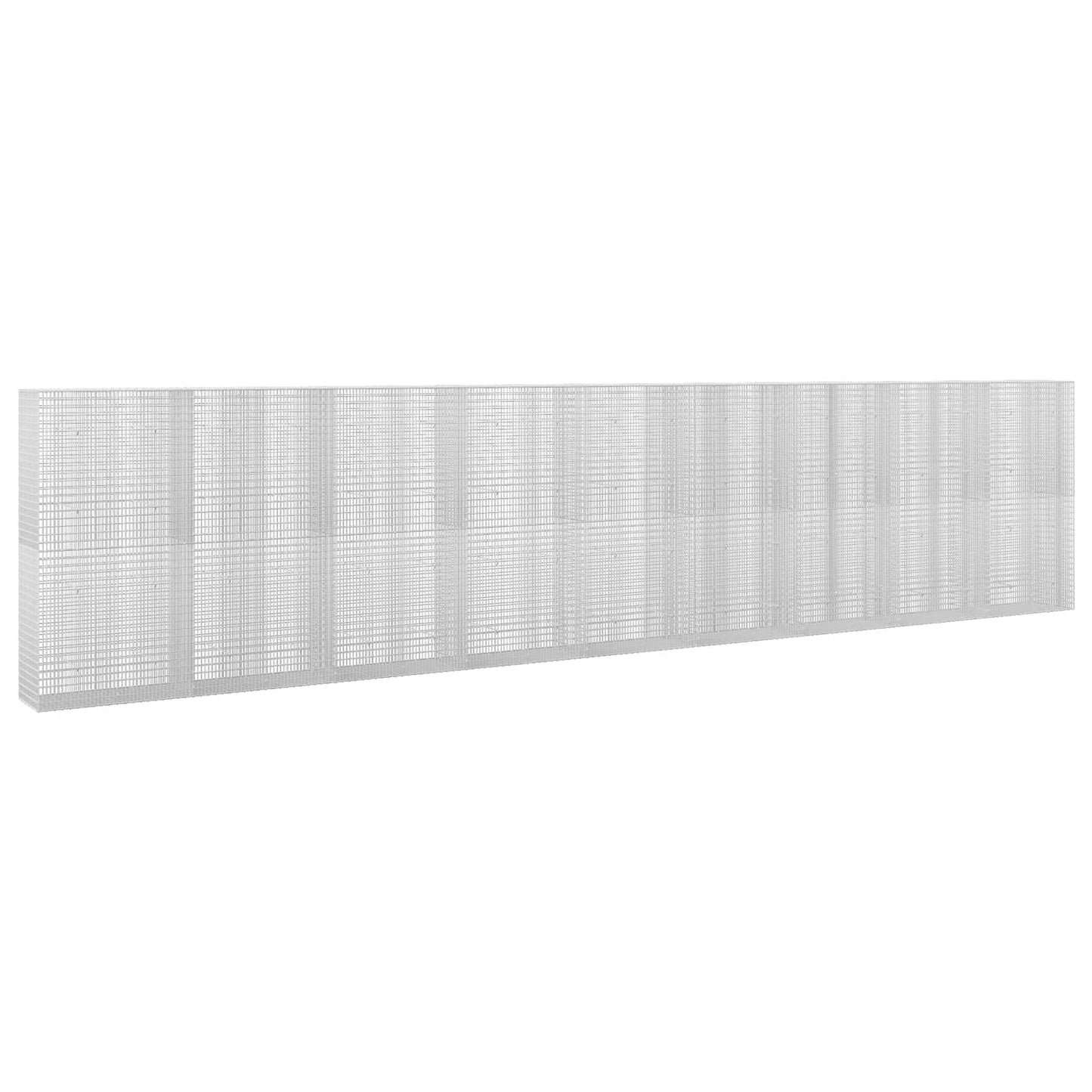 vidaXL Γκαμπιόν με σύρμα 5 mm και πλέγμα 5x2,5 cm 900x50x200 εκ