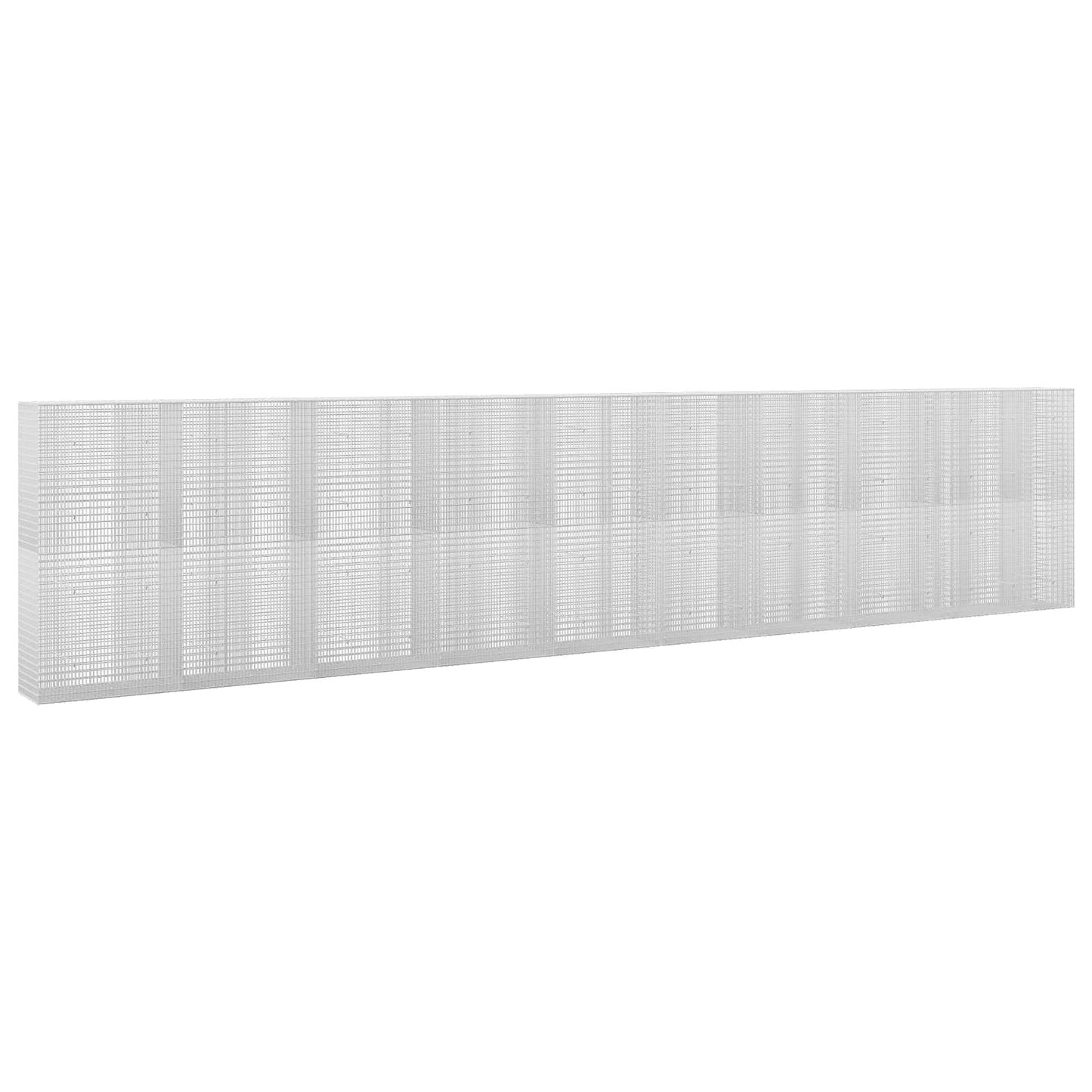 vidaXL Γκαμπιόν με σύρμα 5 mm και πλέγμα 5x2,5 cm 950x50x200 εκ