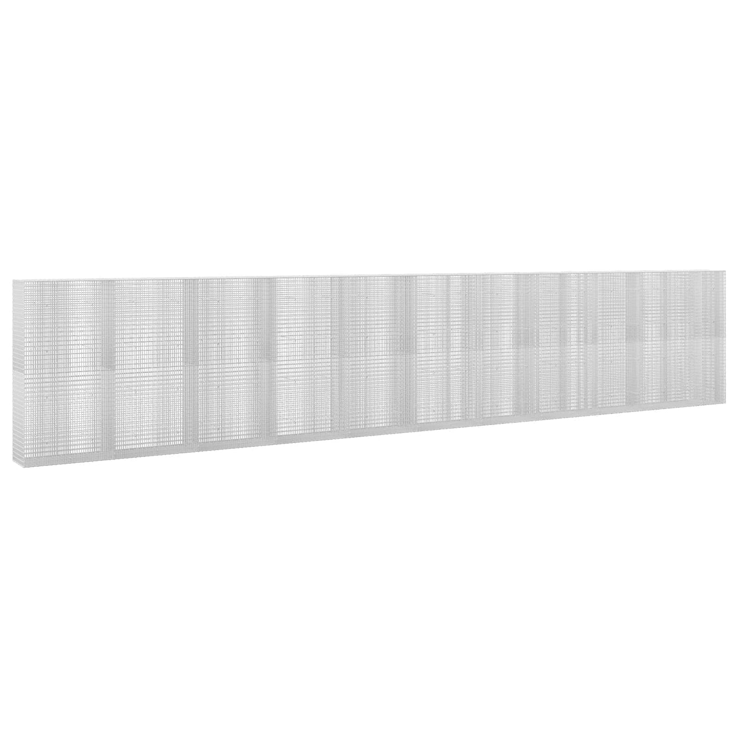 vidaXL Γκαμπιόν με σύρμα 5 mm και πλέγμα 5x2,5 cm 1050x50x200 εκ