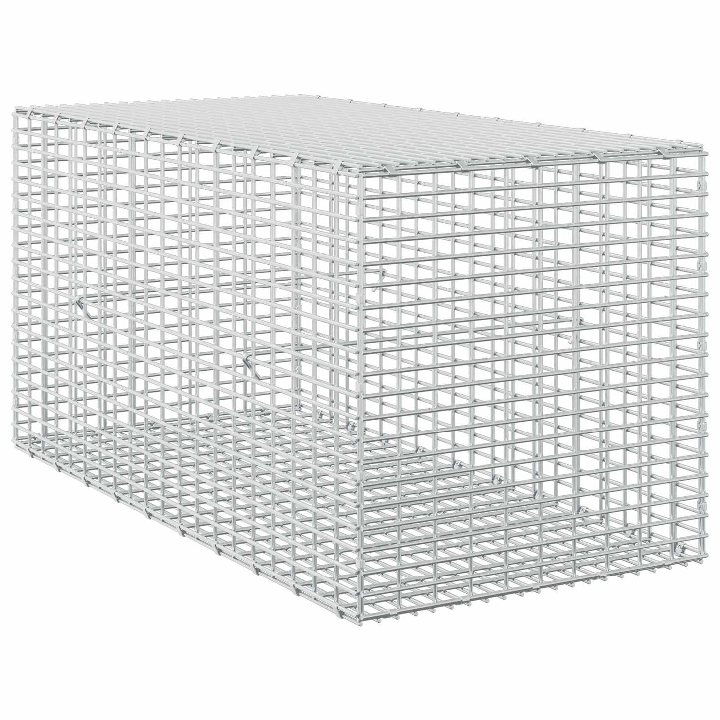 vidaXL Γκαμπιόν με σύρμα 5 mm και πλέγμα 5x2,5 cm 50x100x50 εκ