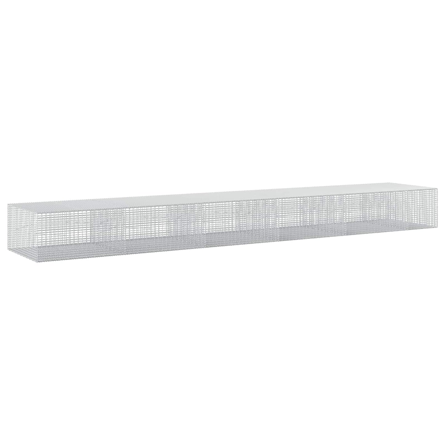 vidaXL Γκαμπιόν με σύρμα 5 mm και πλέγμα 5x2,5 cm 550x100x50 εκ
