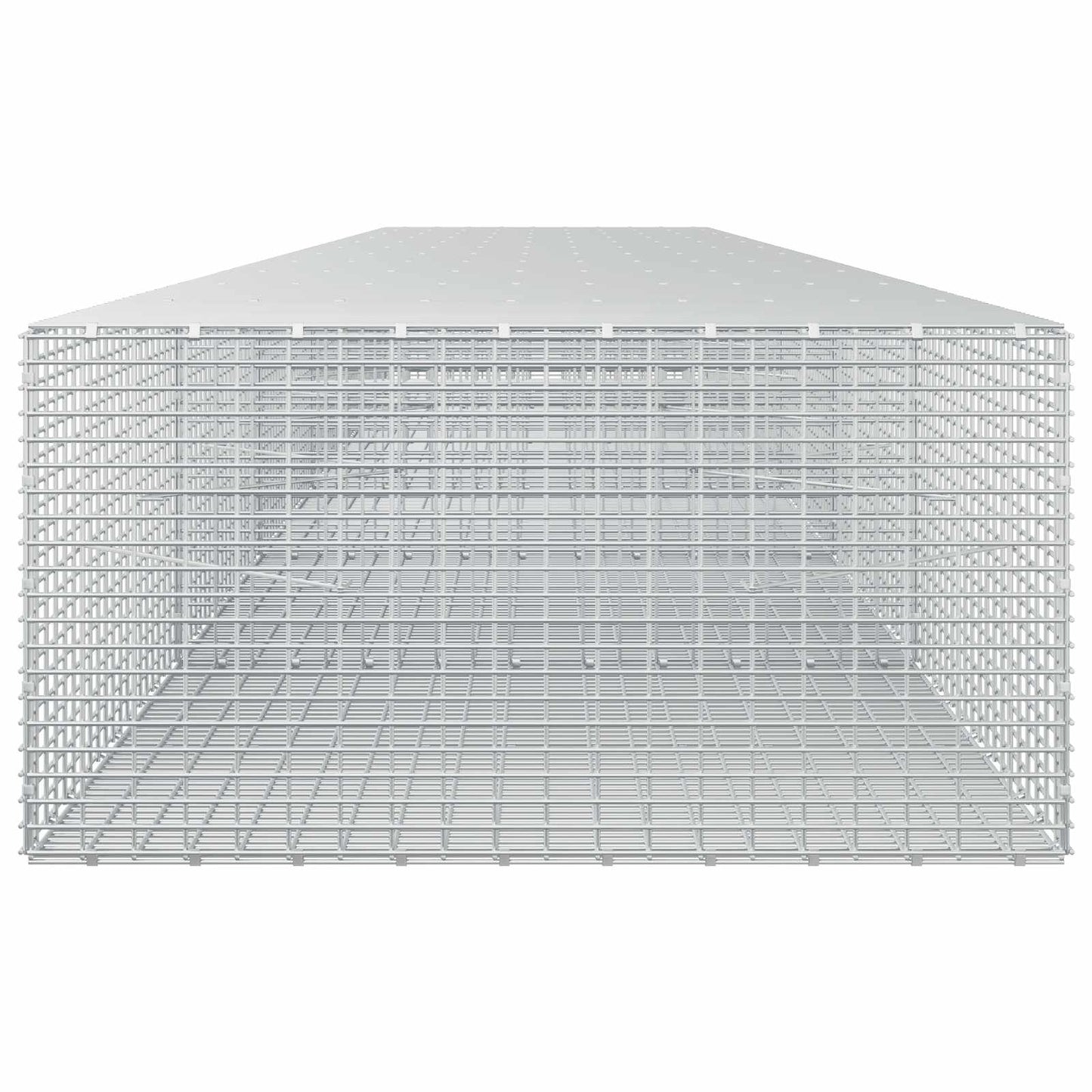 vidaXL Γκαμπιόν με σύρμα 5 mm και πλέγμα 5x2,5 cm 550x100x50 εκ
