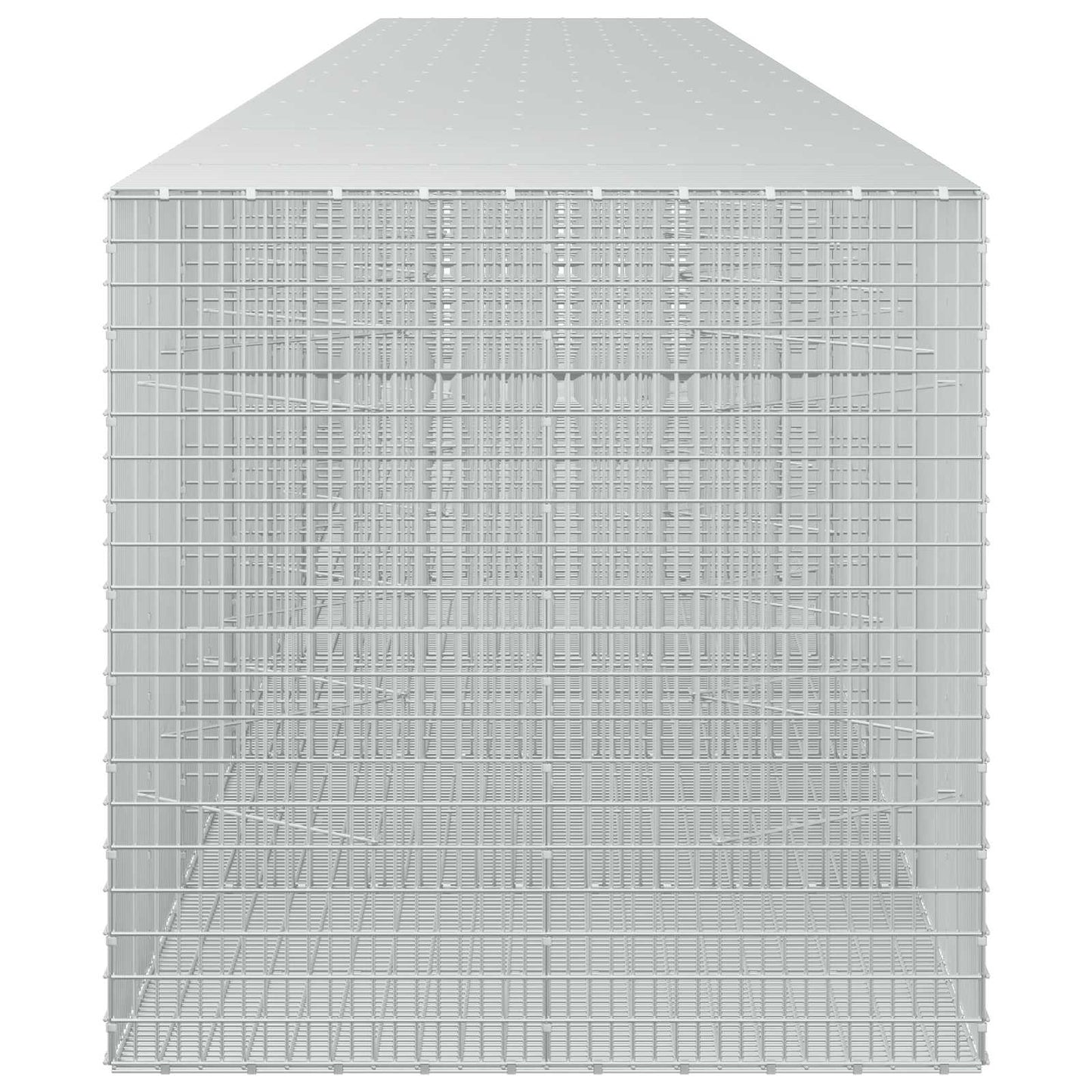 vidaXL Γκαμπιόν με σύρμα 5 mm και πλέγμα 5x2,5 cm 900x100x100 εκ