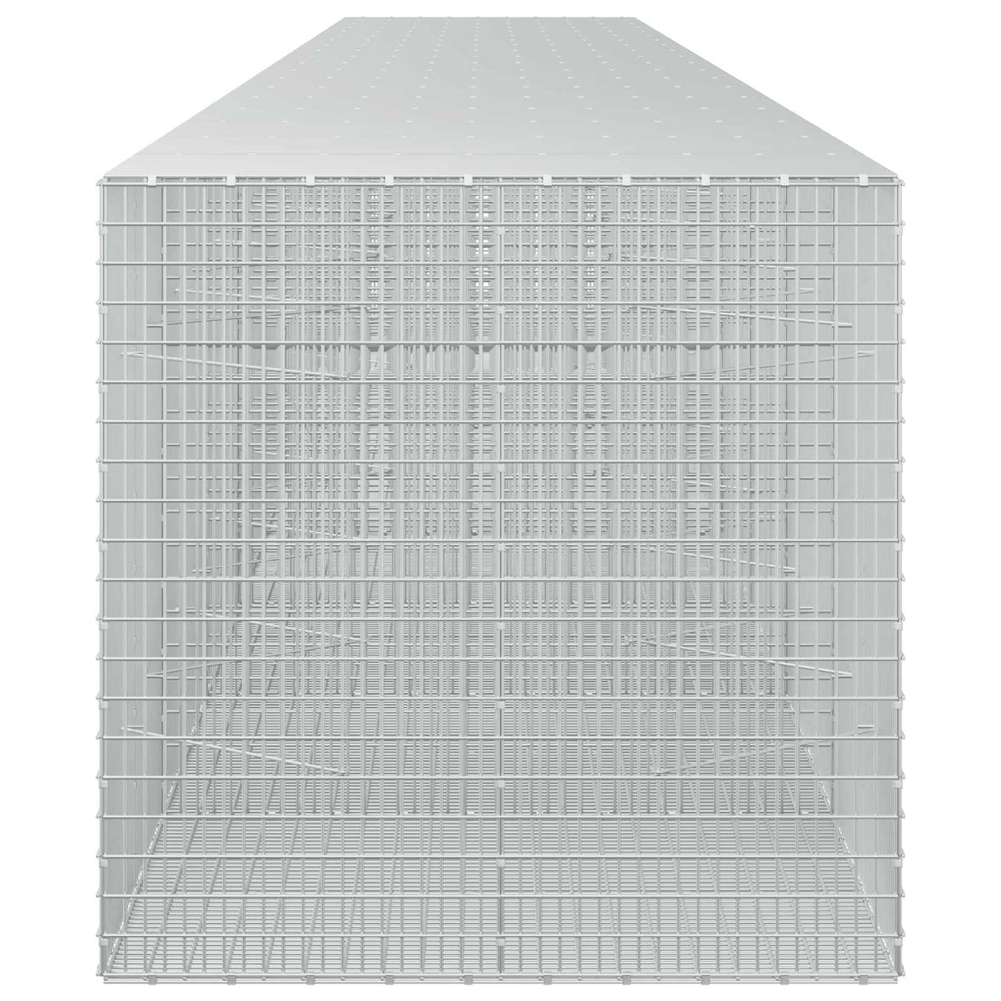 vidaXL Γκαμπιόν με σύρμα 5 mm και πλέγμα 5x2,5 cm 950x100x100 εκ