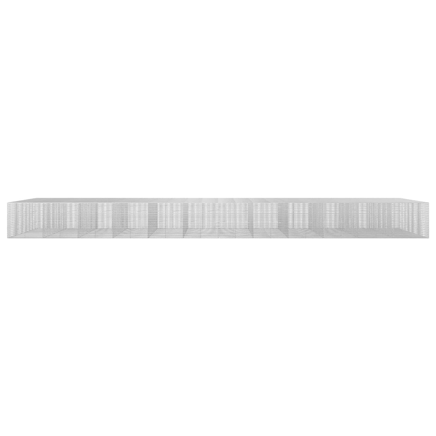 vidaXL Γκαμπιόν με σύρμα 5 mm και πλέγμα 5x2,5 cm 1200x100x100 εκ