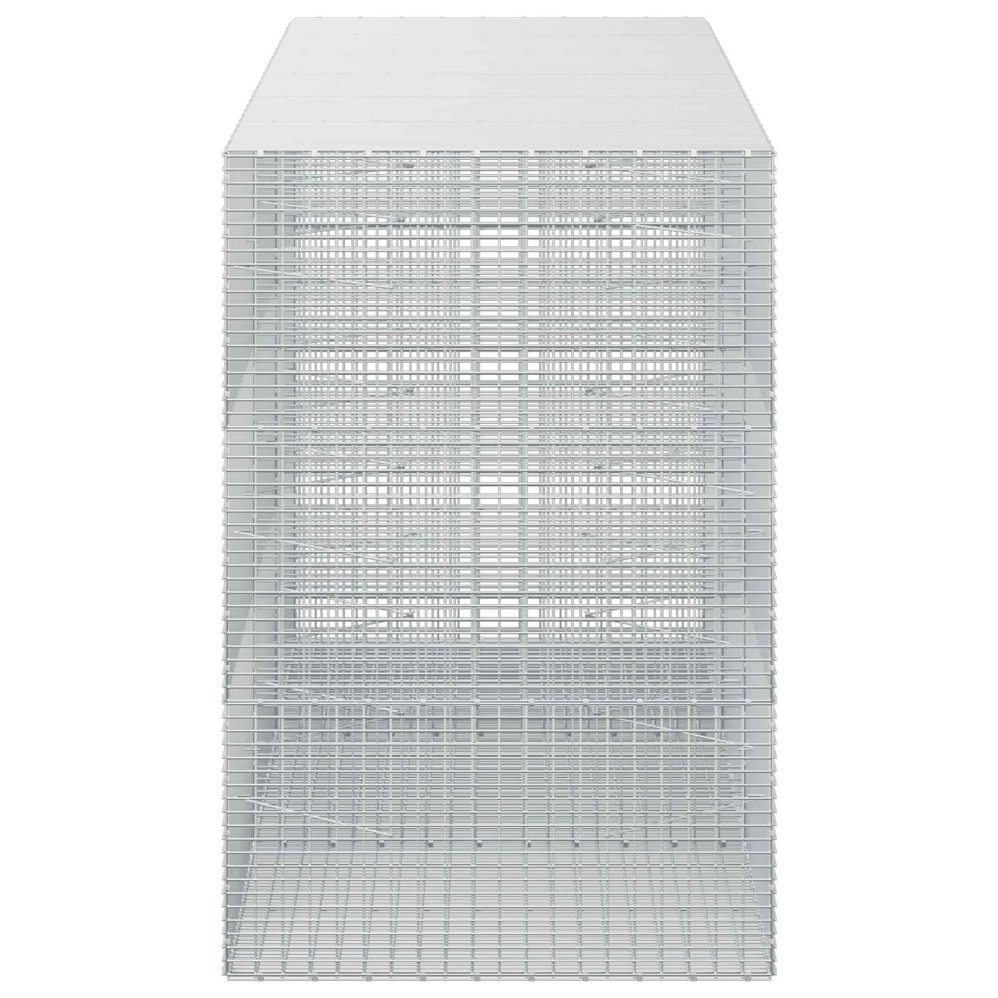 vidaXL Γκαμπιόν με σύρμα 5 mm και πλέγμα 5x2,5 cm 300x100x150 εκ