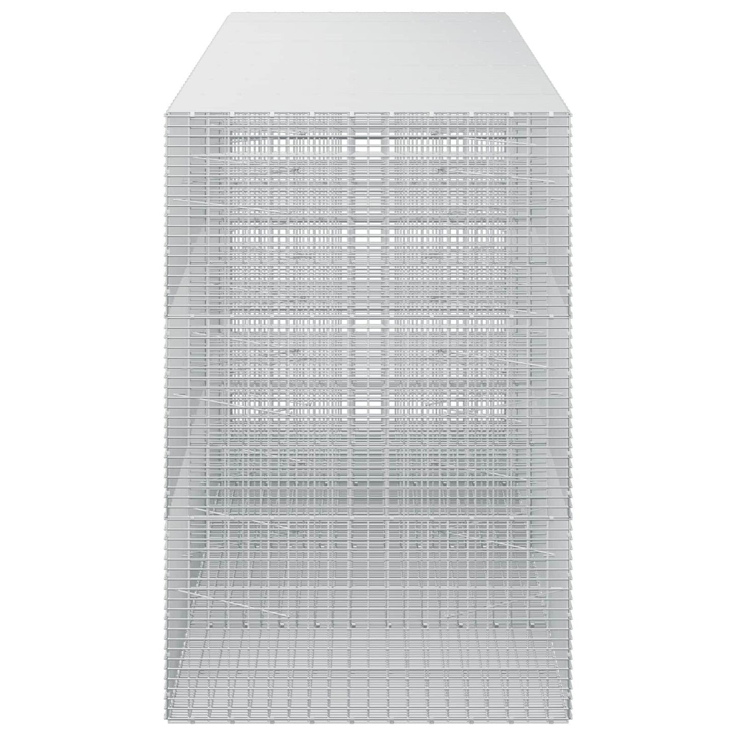 vidaXL Γκαμπιόν με σύρμα 5 mm και πλέγμα 5x2,5 cm 400x100x150 εκ.