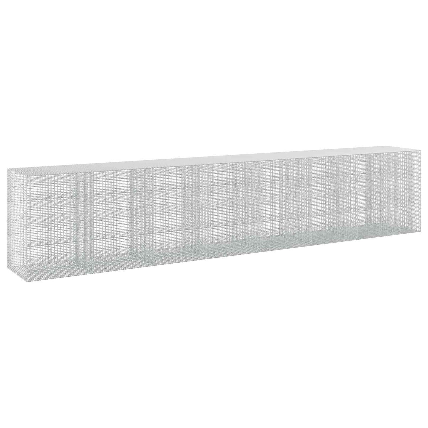 vidaXL Γκαμπιόν με σύρμα 5 mm και πλέγμα 5x2,5 cm 750x100x150 εκ