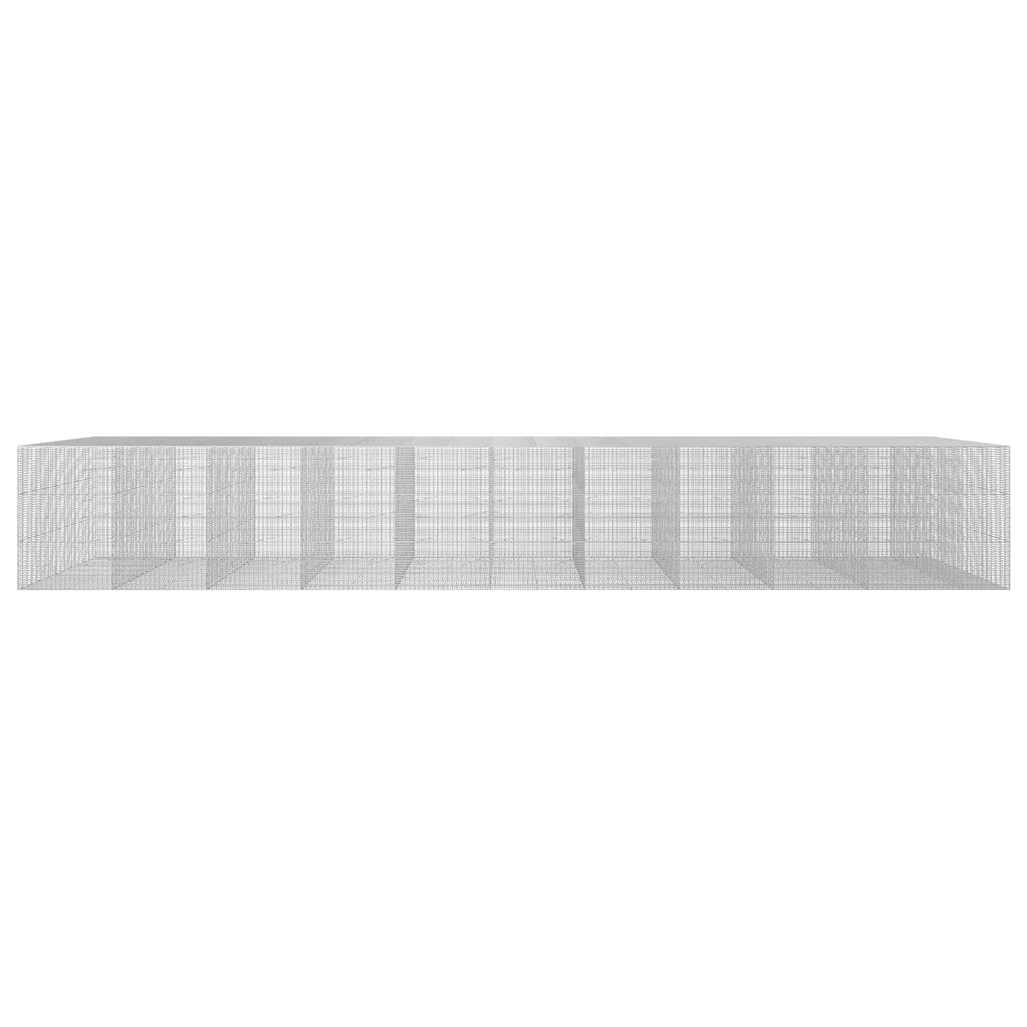 vidaXL Γκαμπιόν με σύρμα 5 mm και πλέγμα 5x2,5 cm 1050x100x150 εκ
