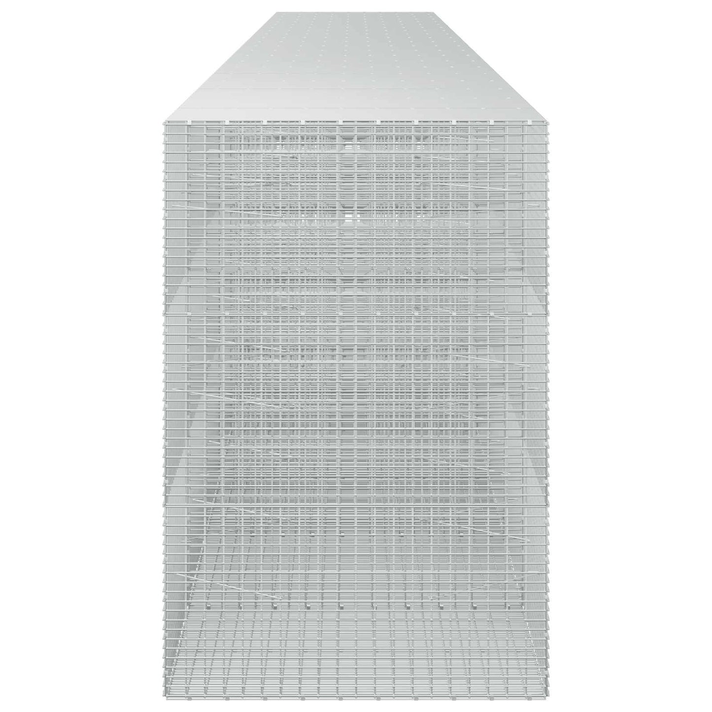 vidaXL Γκαμπιόν με σύρμα 5 mm και πλέγμα 5x2,5 cm 1050x100x150 εκ
