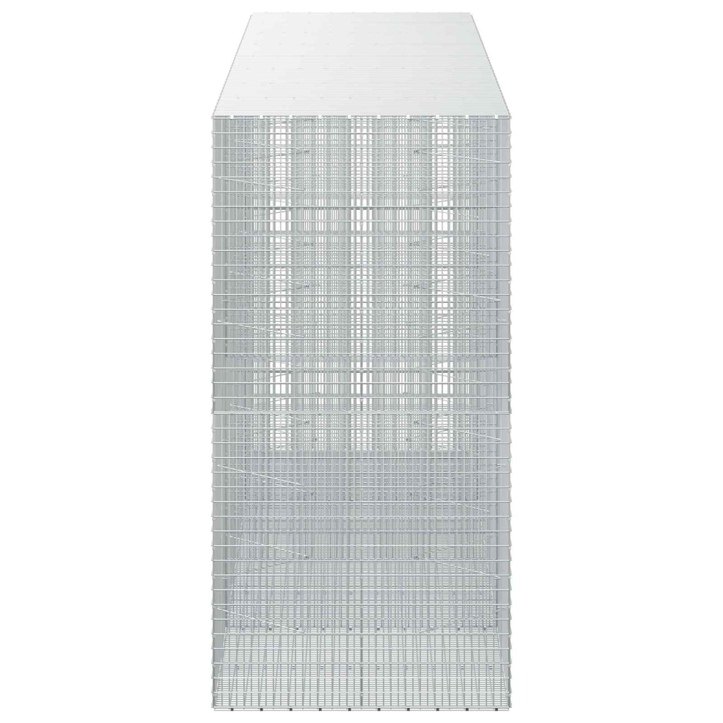 vidaXL Γκαμπιόν με σύρμα 5 mm και πλέγμα 5x2,5 cm 400x100x200 εκ