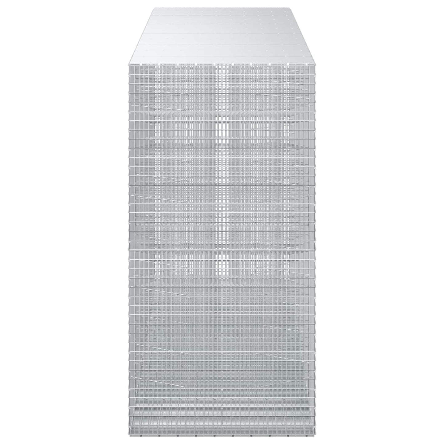 vidaXL Γκαμπιόν με σύρμα 5 mm και πλέγμα 5x2,5 cm 550x100x200 εκ.