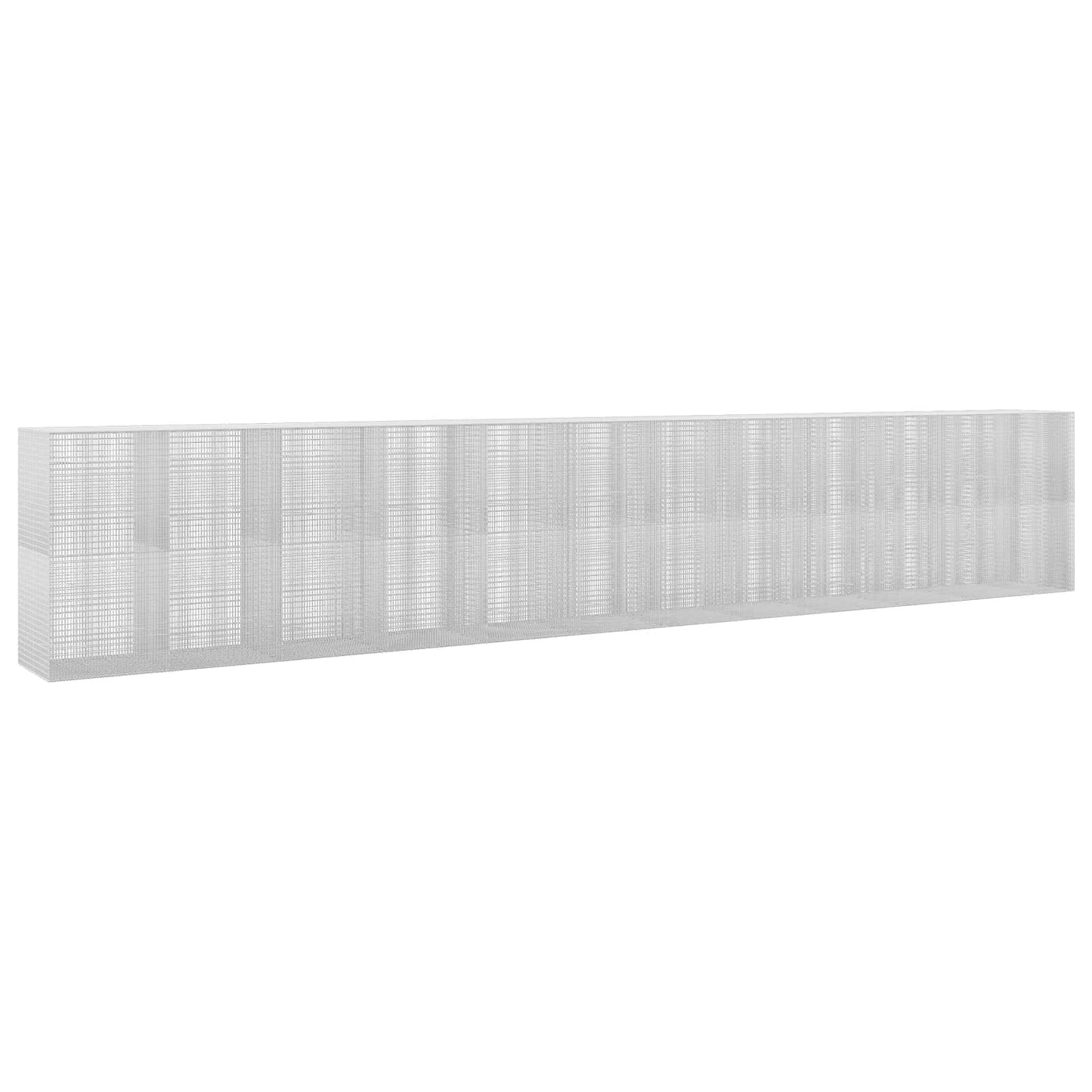 vidaXL Γκαμπιόν με σύρμα 5 mm και πλέγμα 5x2,5 cm 1150x100x200 εκ
