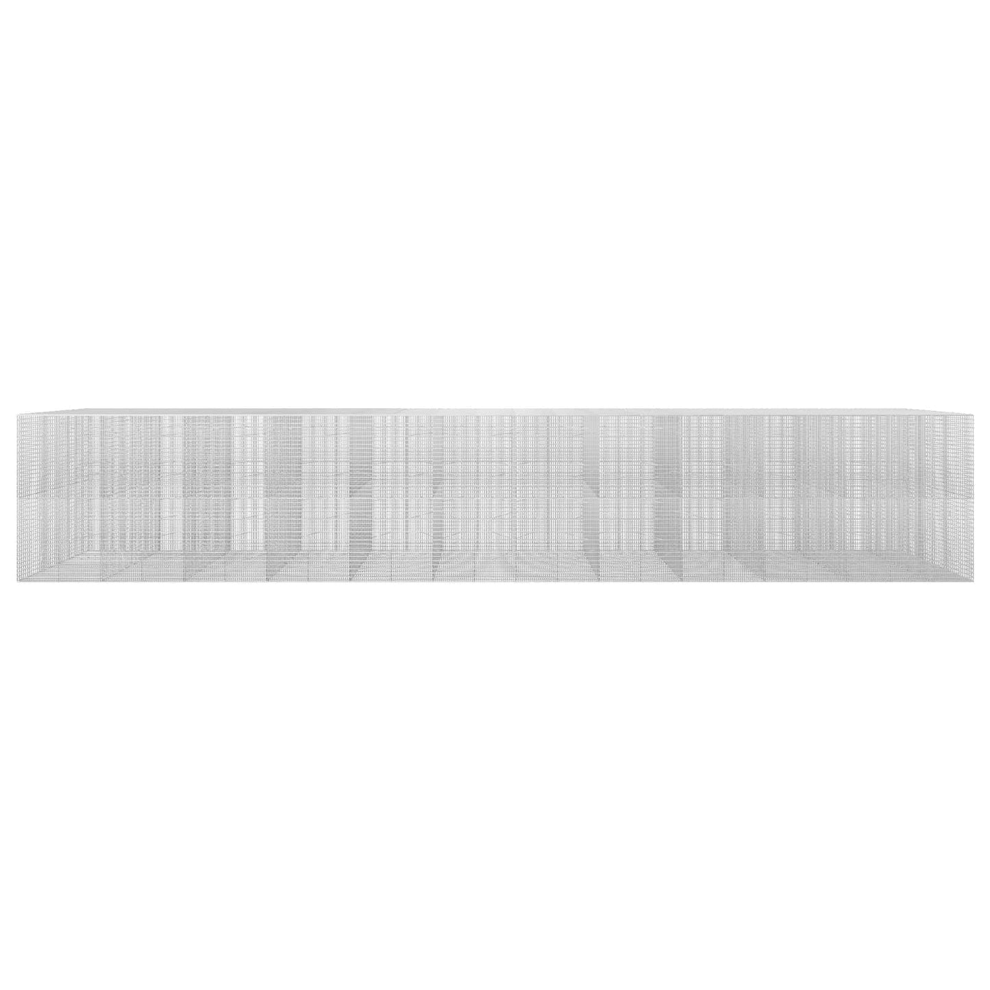 vidaXL Γκαμπιόν με σύρμα 5 mm και πλέγμα 5x2,5 cm 1150x100x200 εκ