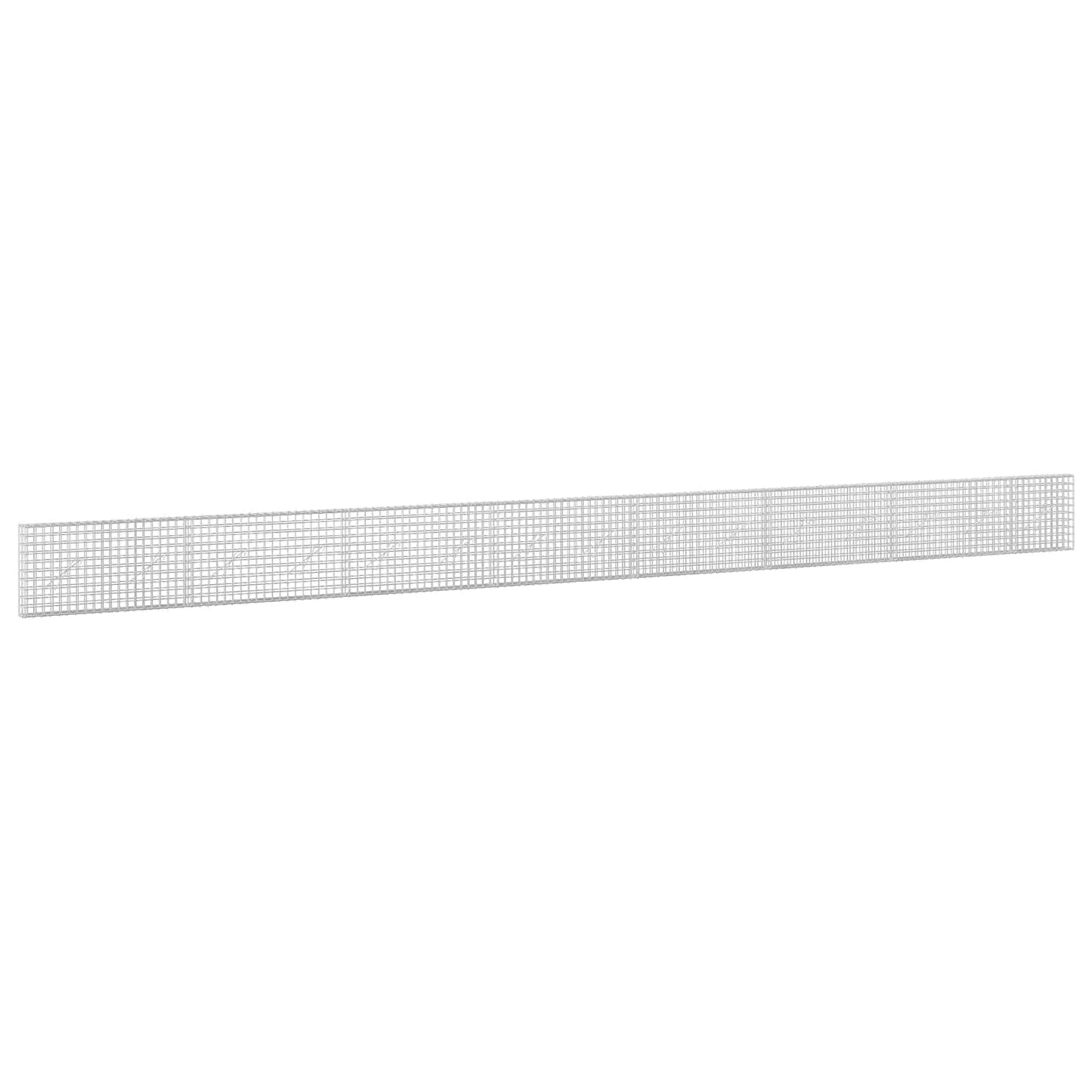 vidaXL Γκαμπιόν με σύρμα 5 mm και πλέγμα 5x5 cm 750x10x50 εκ.