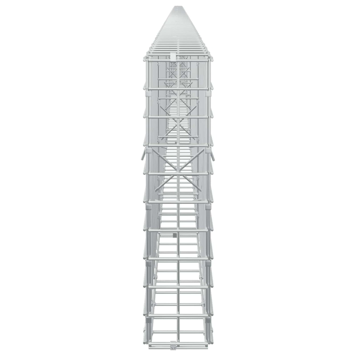 vidaXL Γκαμπιόν με σύρμα 5 mm και πλέγμα 5x5 cm 750x10x50 εκ.